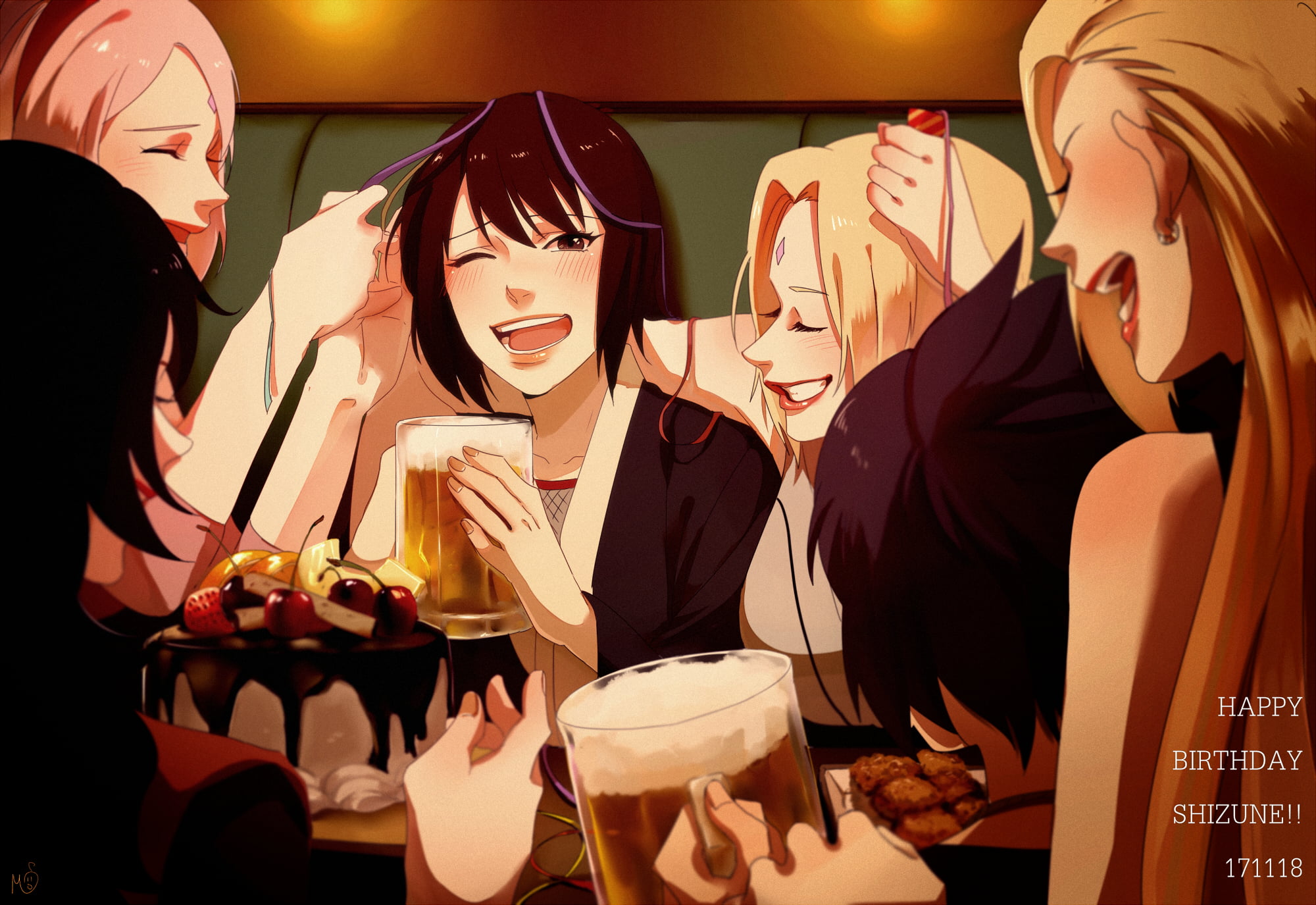 Ino Yamanaka, Shizune (Naruto), Sakura Haruno, Tsunade (Naruto), Naruto, 1080P, Kurenai Yūhi, Anko Mitarashi, HD Wallpaper