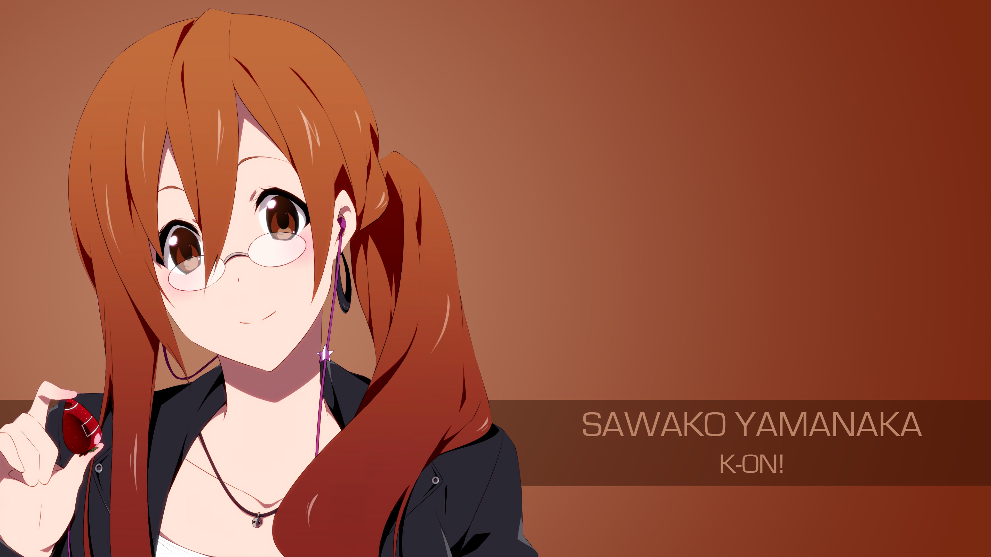 K-ON!, anime girls, 4K, Sawako Yamanaka, HD Wallpaper