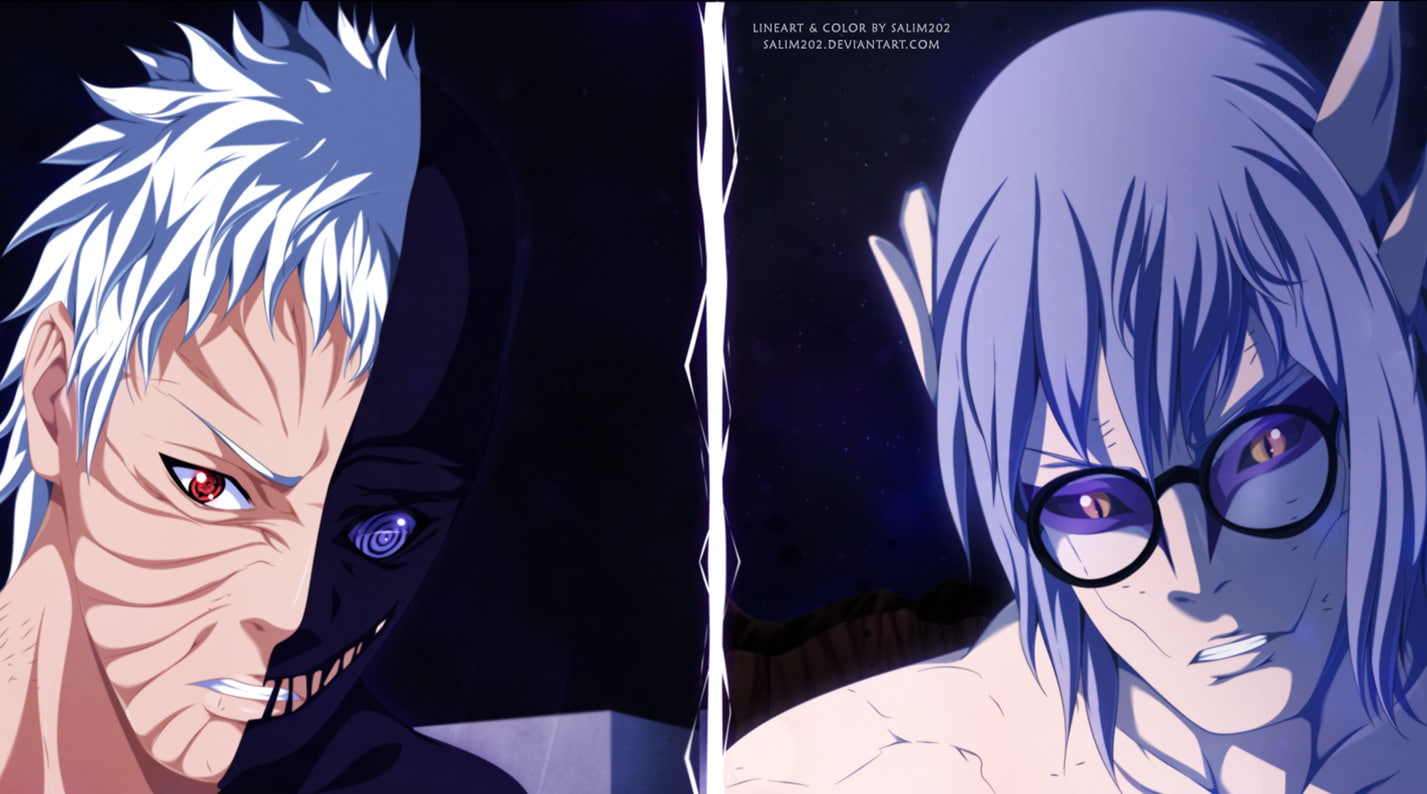 Naruto, 720P, Anime, Kabuto Yakushi, Obito Uchiha, HD Wallpaper