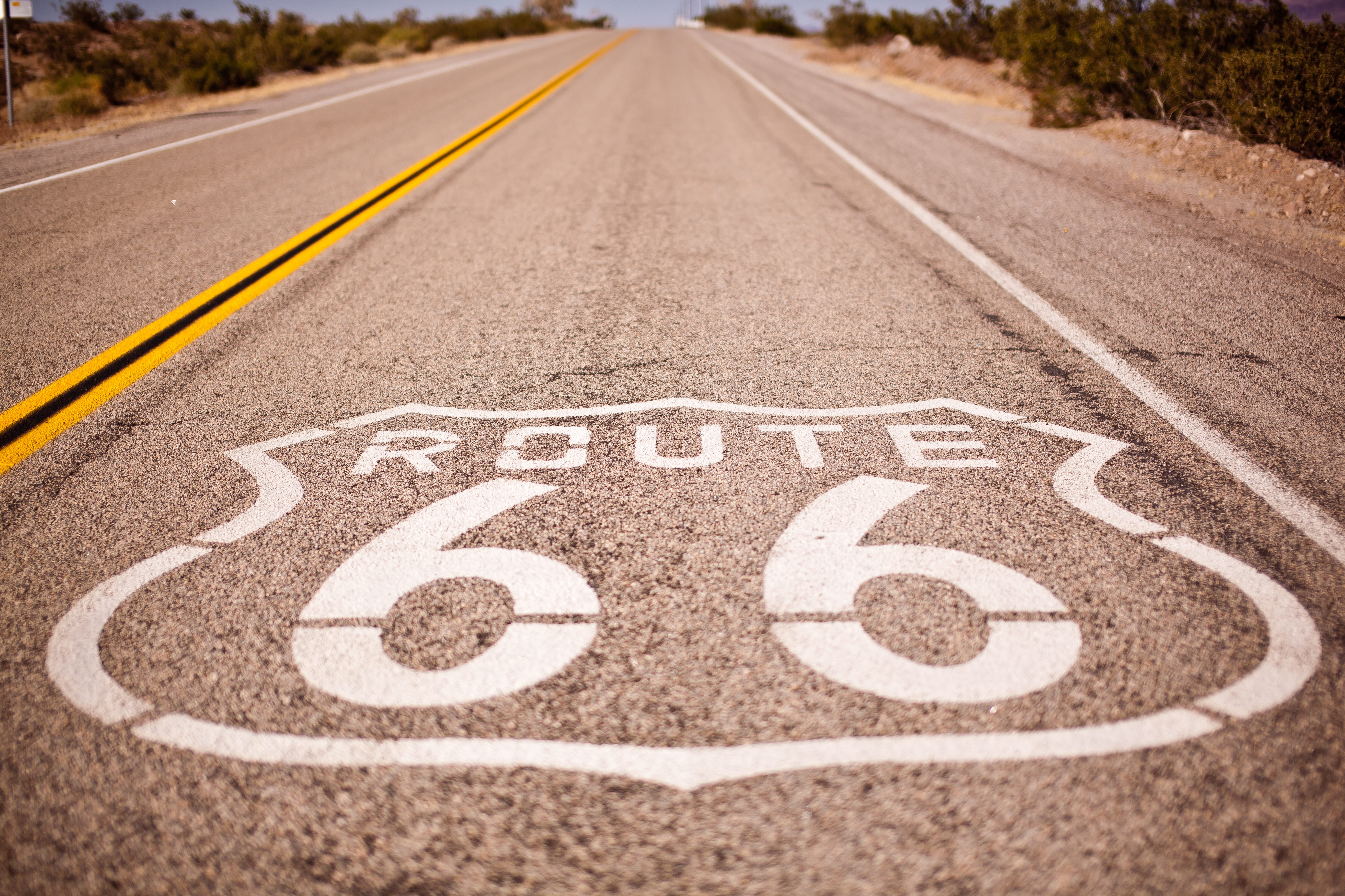 no people, day, vanishing point, symbol, road marking, printed, close-up, empty, 5K, highway, road sign, marking, route, street, the way forward, transportation, HD Wallpaper