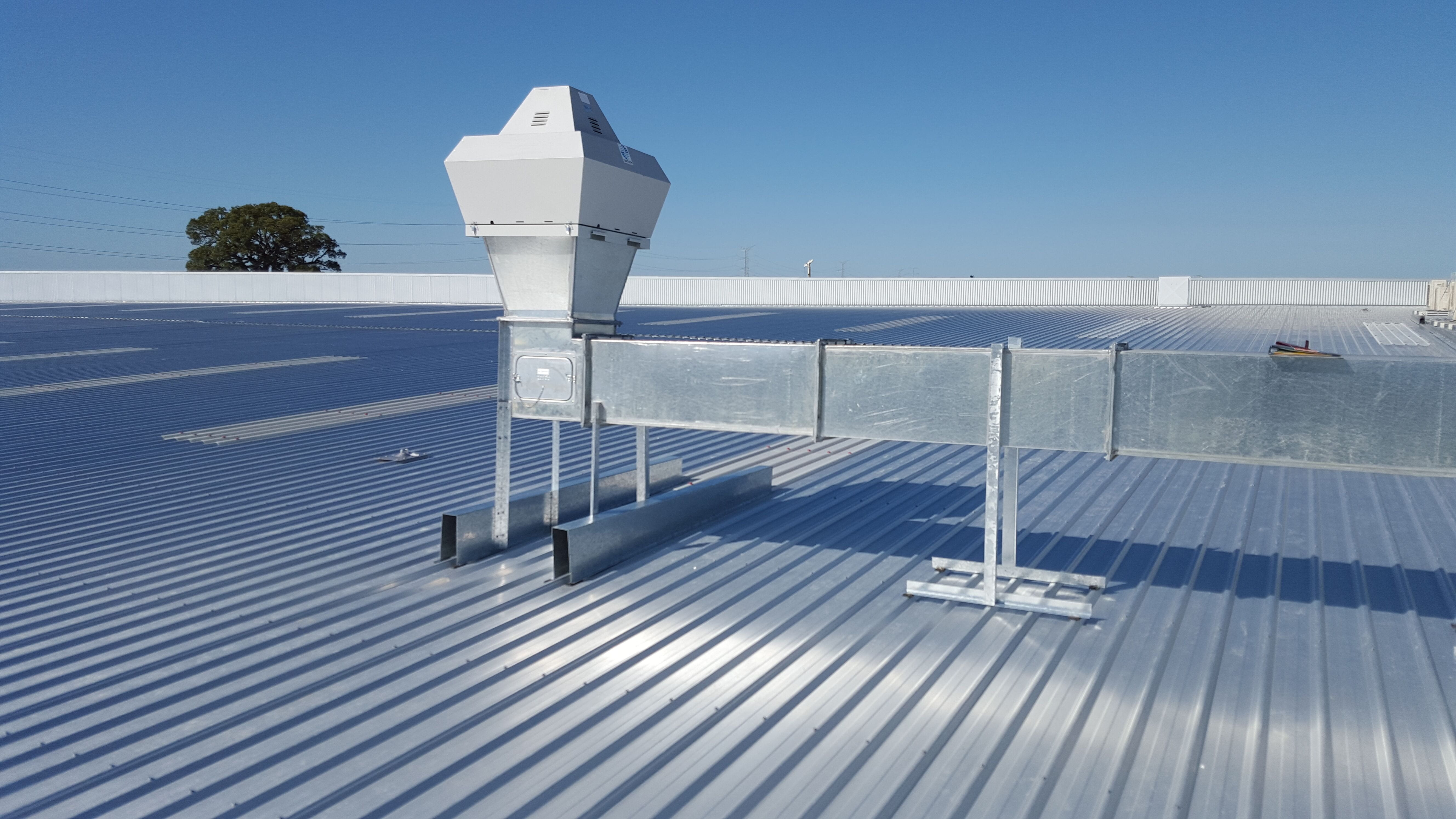 staircase, commercial hvac, hvac installation, commercial exhaust, sunlight, transportation, street, clear sky, sky, commercial air conditioning, travel, HD Wallpaper