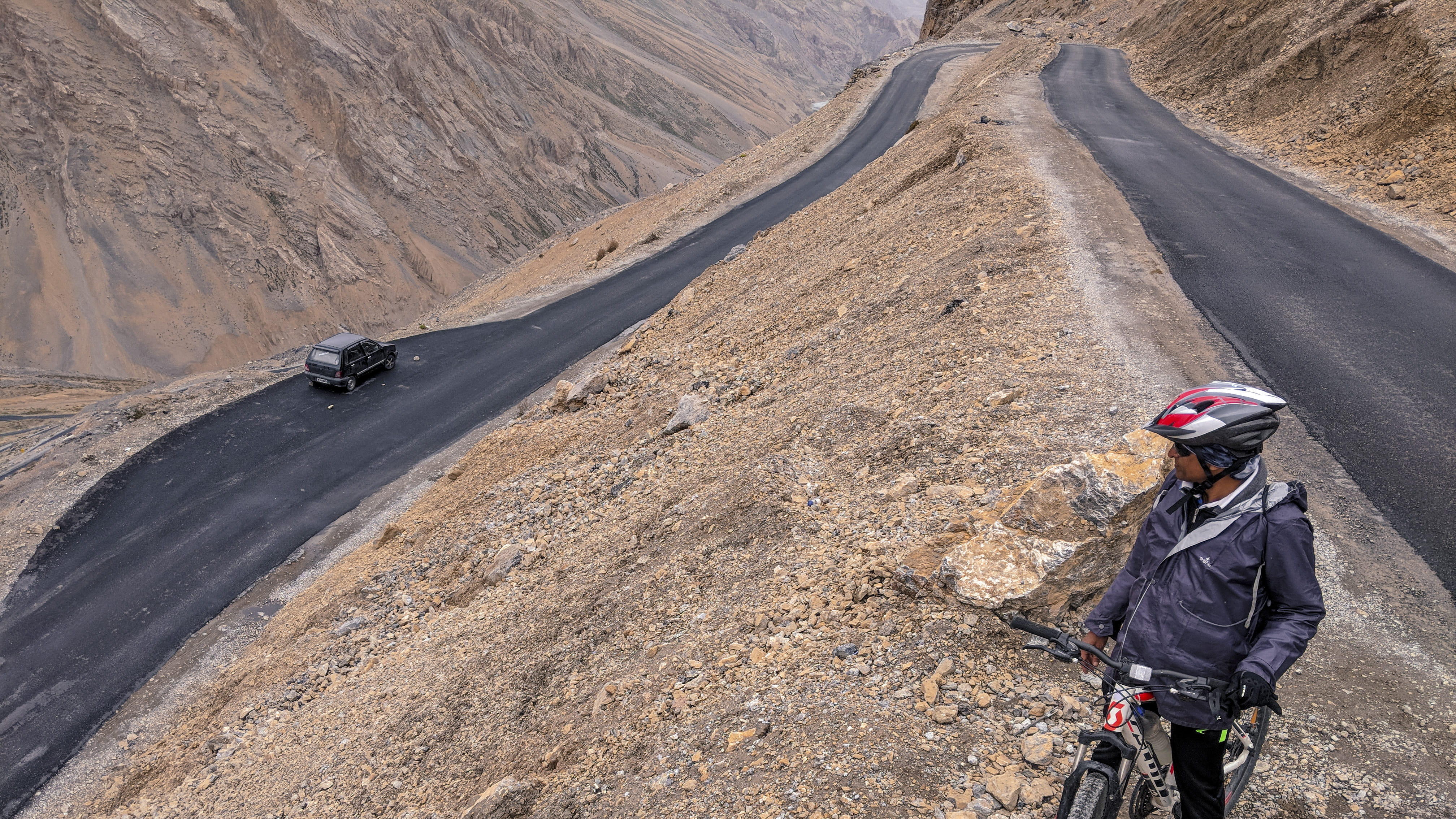 activity, clothing, human, landscape, watching, person, nature, man, day, scenics - nature, highway, dirt road, outdoors, apparel, helmet, riding, asphalt, HD Wallpaper