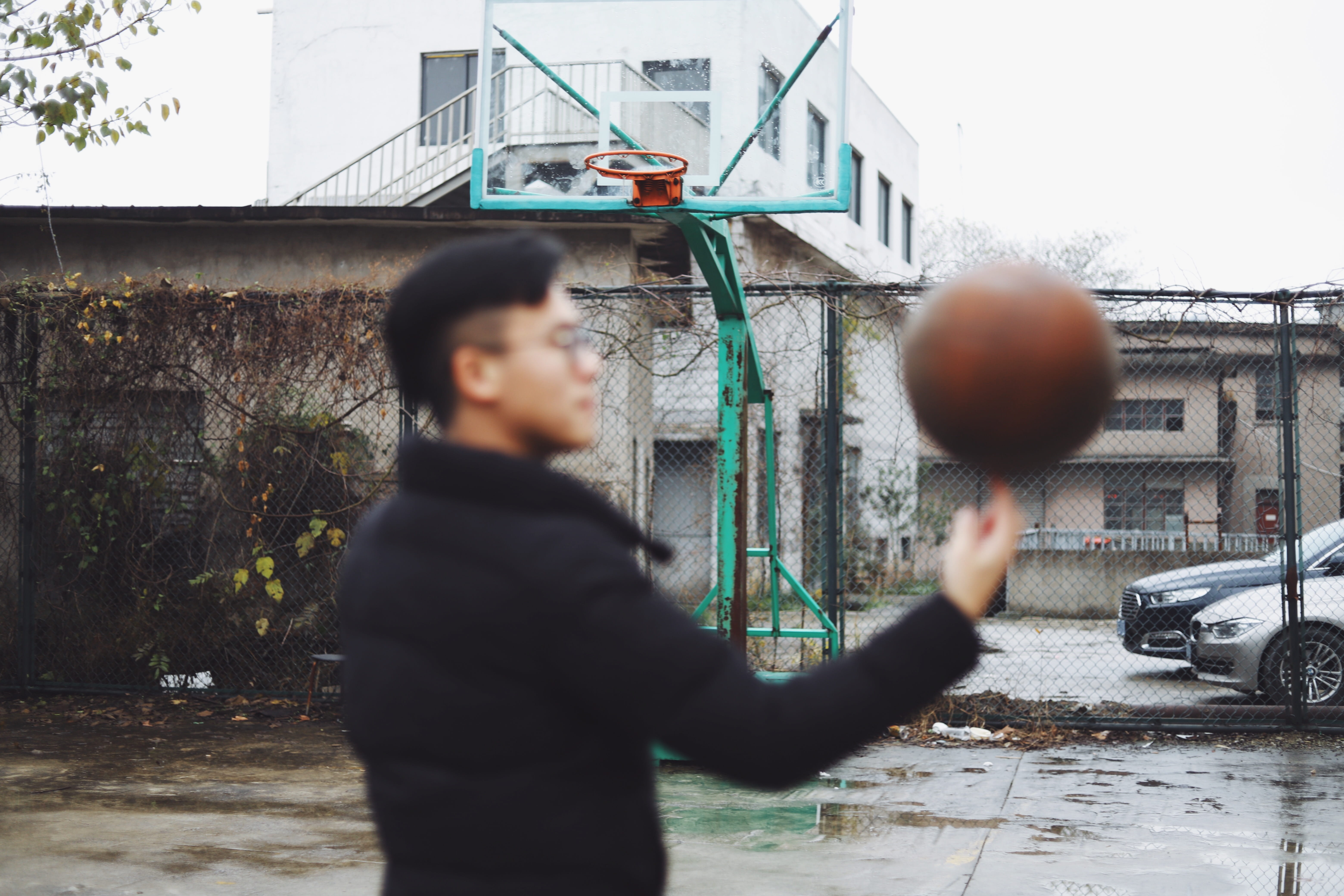 sphere, leisure activity, photography, human, hoop, sports, building exterior, team sport, people, sport, spinning, person, focus on background, transportation, HD Wallpaper