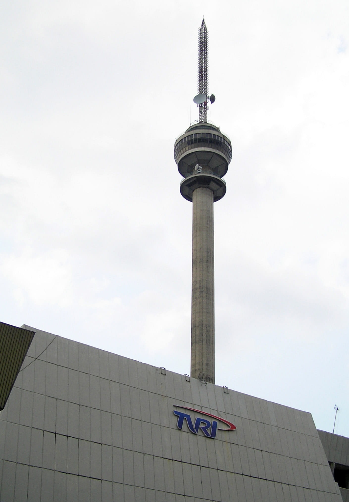 Jakarta, text, building, travel, communication, city, TVRI tower, Tower, urban Scene, global communications, travel destinations, skyscraper, 1080P, sky, Phone HD Wallpaper