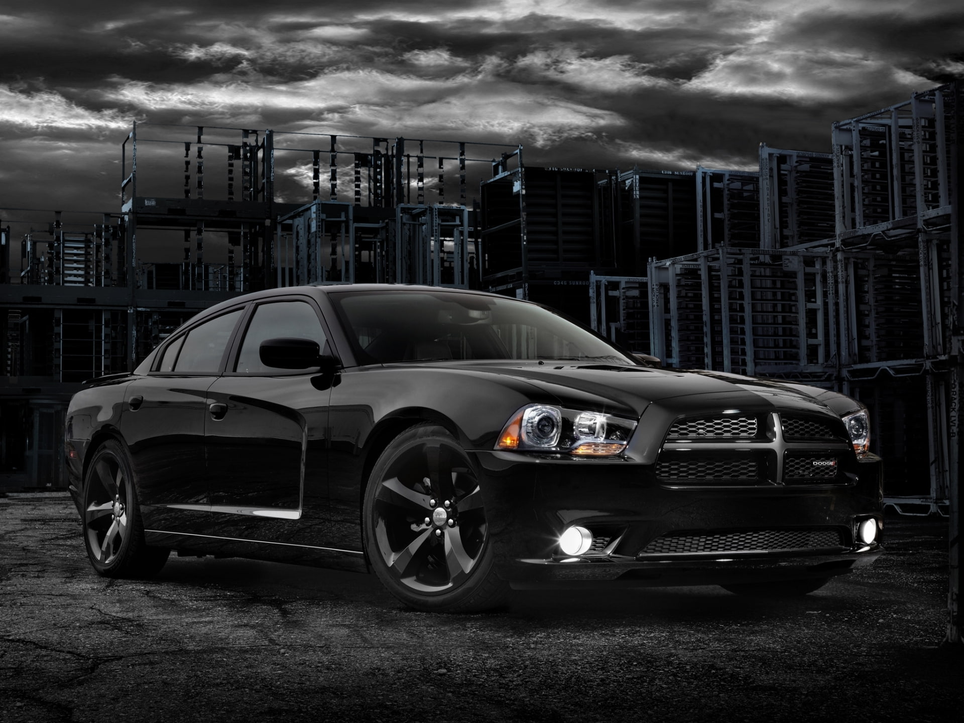 cityscape, special, motor vehicle, Dodge, city, 2012, charger, sky, no people, outdoors, sedan, office building exterior, transportation, building exterior, HD Wallpaper