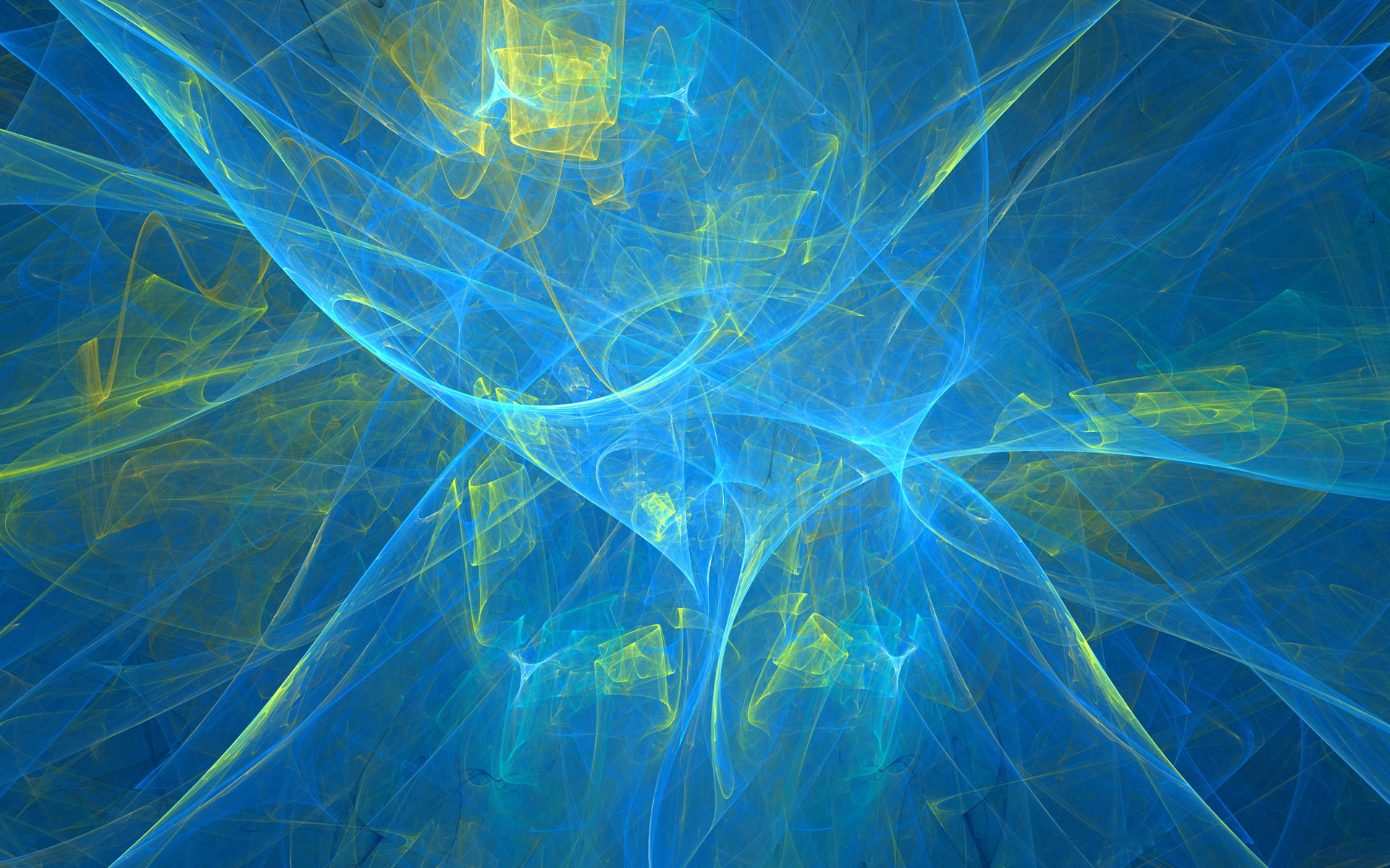 nature, no people, line, blue, gas, full frame, light - natural phenomenon, indoors, textured effect, transparent, backgrounds, wave, light, green, swirl, HD Wallpaper