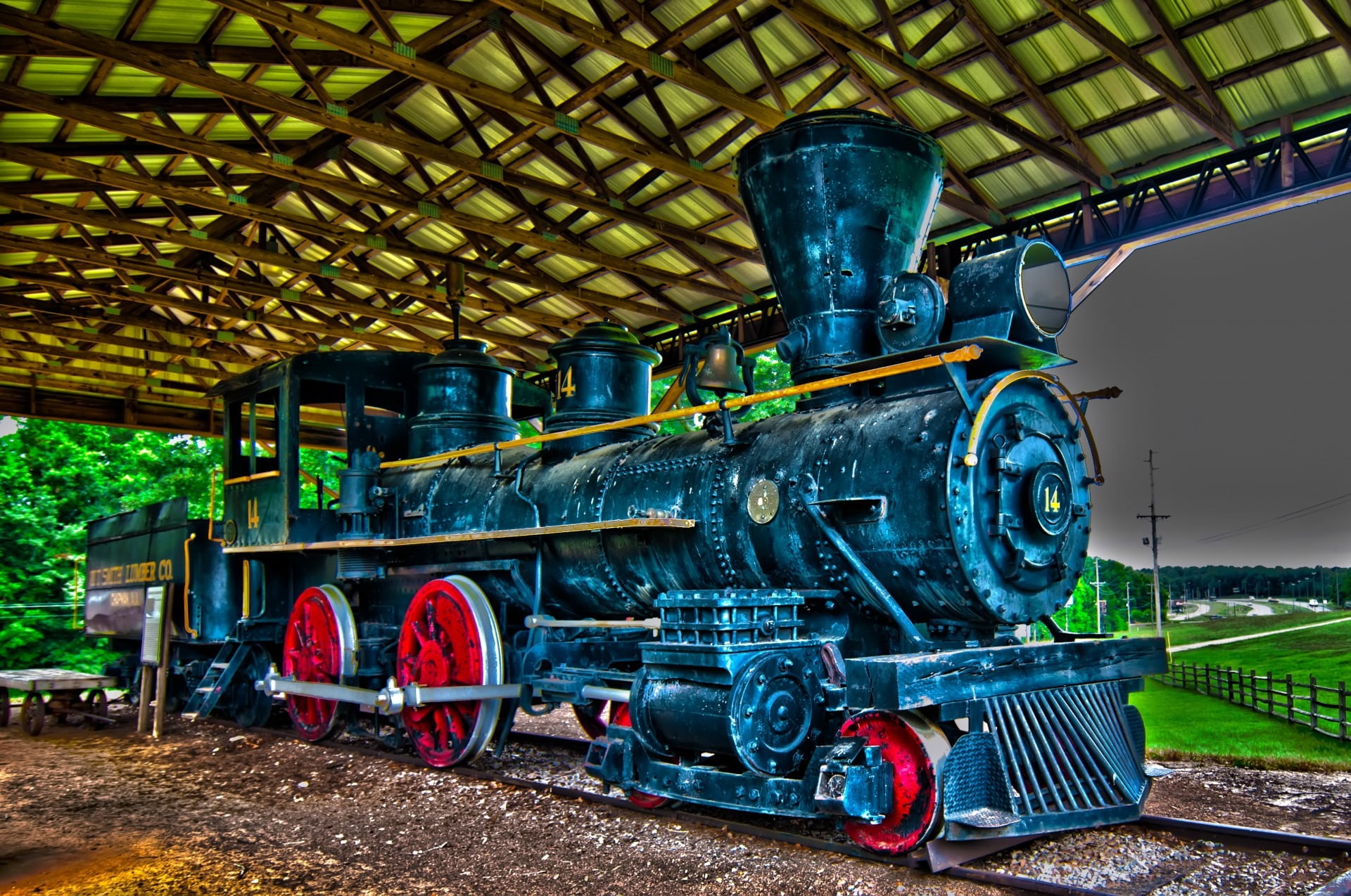 green color, grunge, locomotive, aged, railroad Track, transportation, engineering, joint, retro Styled, steam Train, antique, grey, rustic, retro, line, HD Wallpaper