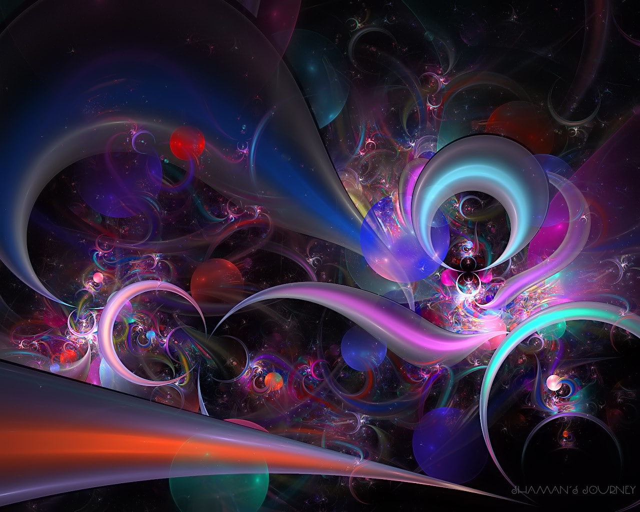 creativity, Bloom, Multicolored, Flowers, fuel and power generation, Fractal, pattern, shape, 720P, Oiled, motion, indoors, abstract, no people, multi colored, HD Wallpaper