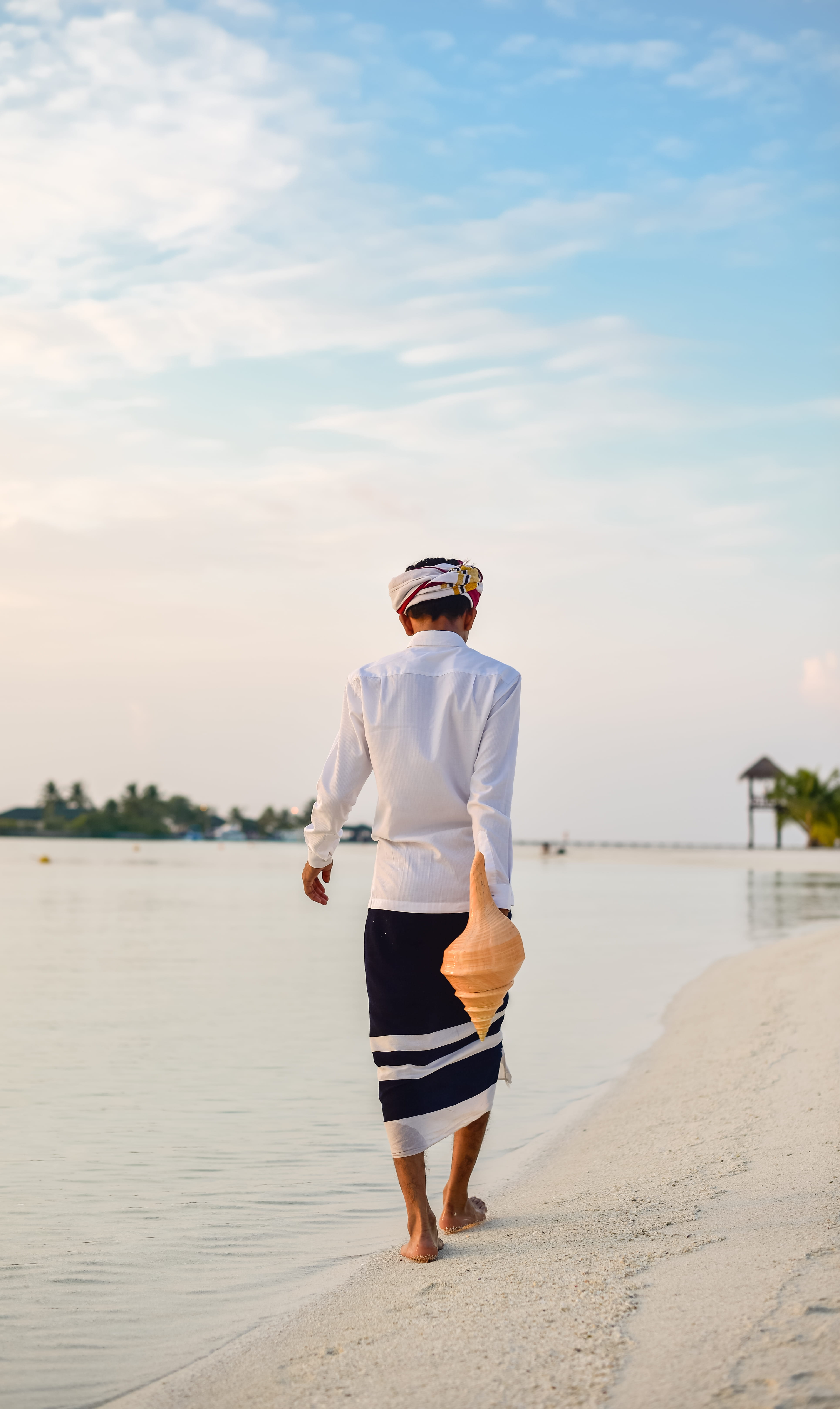 water, long sleeve, sleeved, lifestyles, one person, pants, white, person, fashion, beauty in nature, beach, woman, standing, human, front view, ocean, Phone HD Wallpaper
