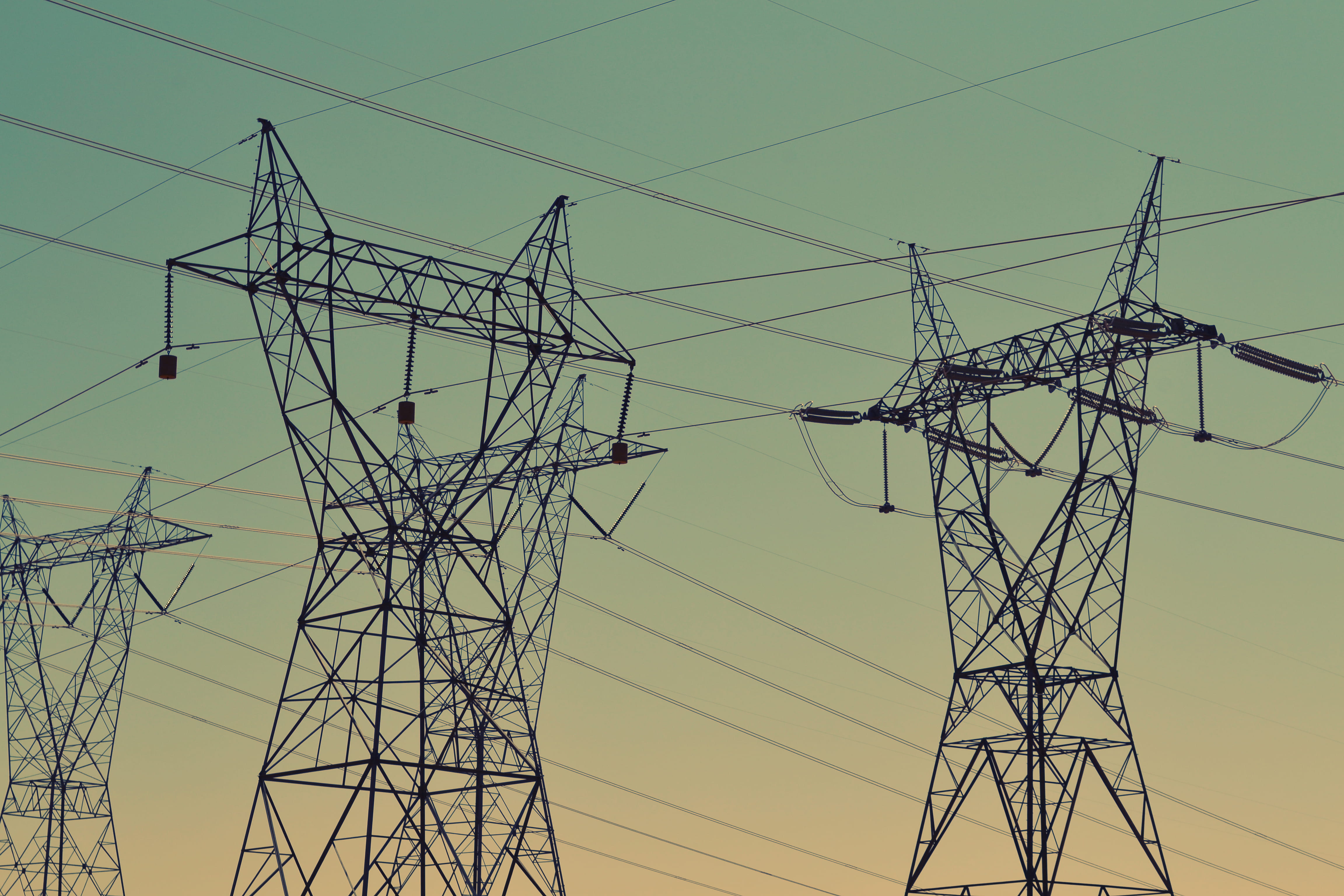 cable, electricity pylon, power line, technology, sky, high voltage sign, architecture, electrical equipment, in a row, electrical component, tall - high, HD Wallpaper
