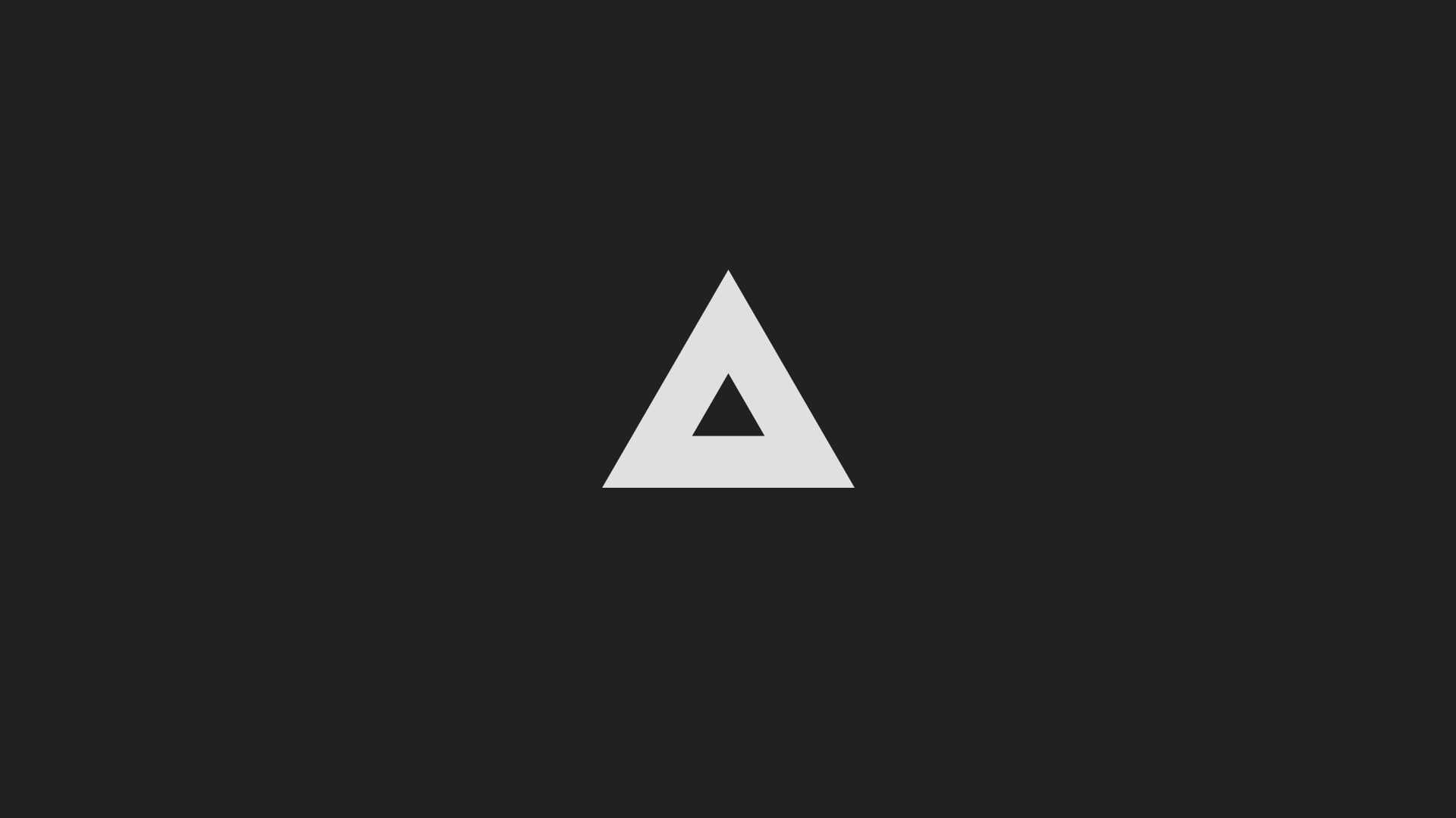 directional sign, copy space, close-up, white color, communication, arrow symbol, abstract minimalism triangle black, black color, no people, shape, symbol, HD Wallpaper