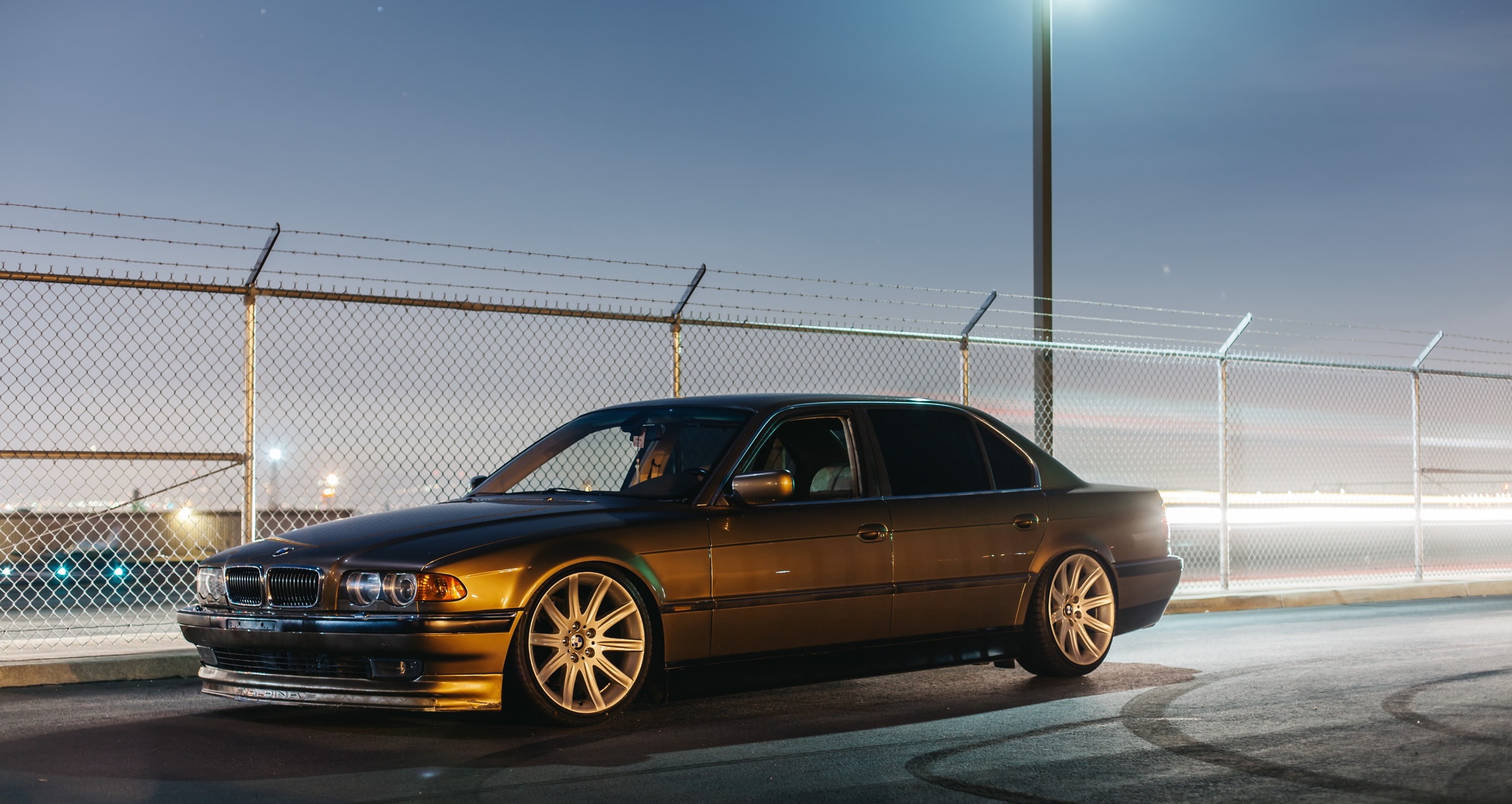 BMW, E38, tuning, stance, 7 series, car, 2K, HD Wallpaper