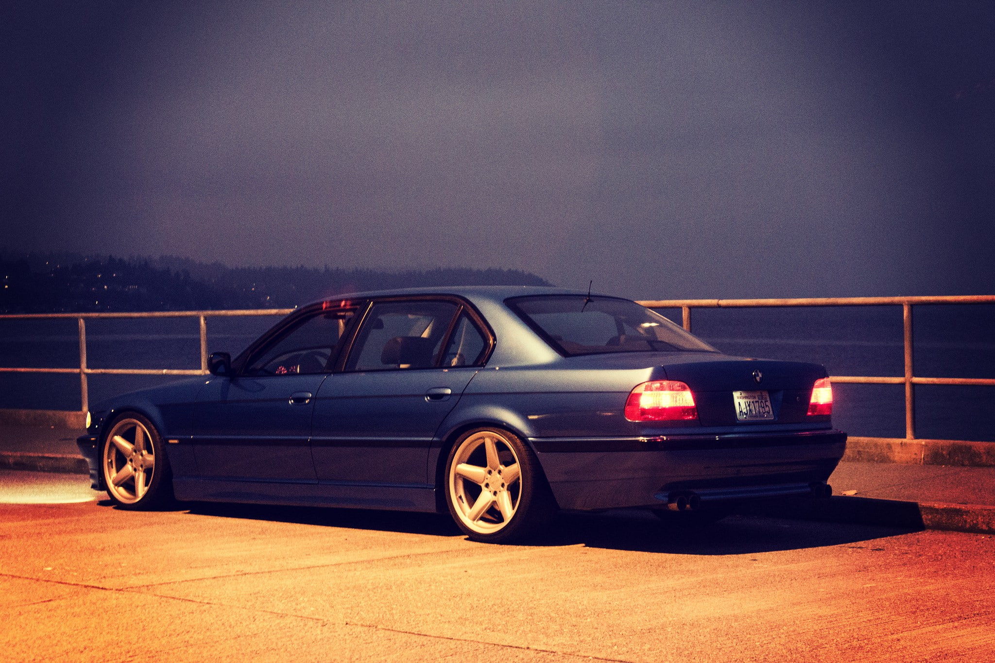 il, embankment, bmw, e, 1080P, 750il, Tuning, E38, HD Wallpaper