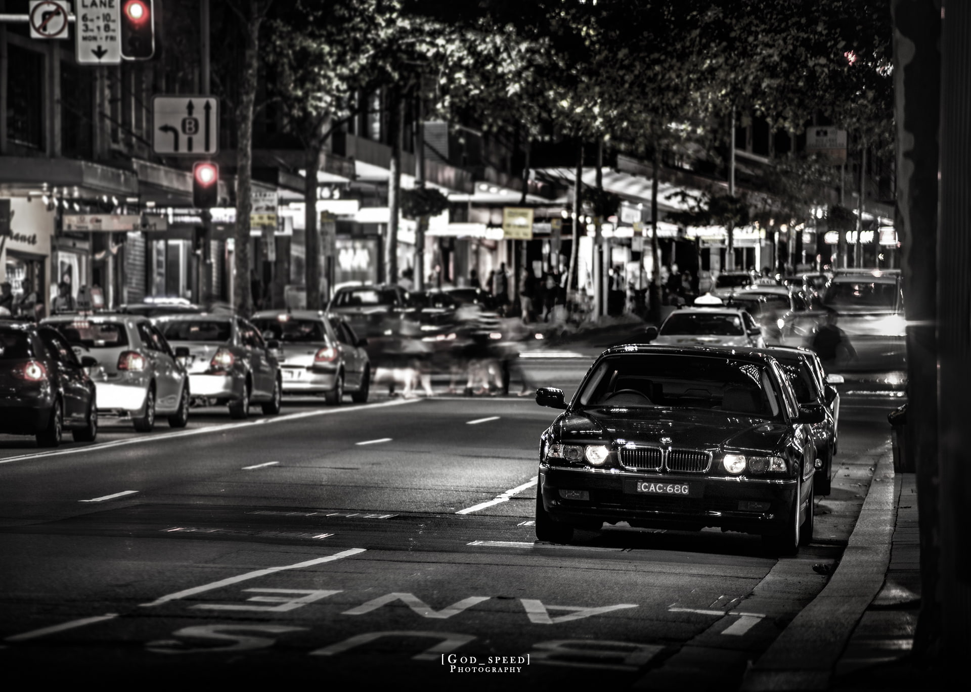 740iL, 1080P, The city, 7 Series, BMW, E38, HD Wallpaper