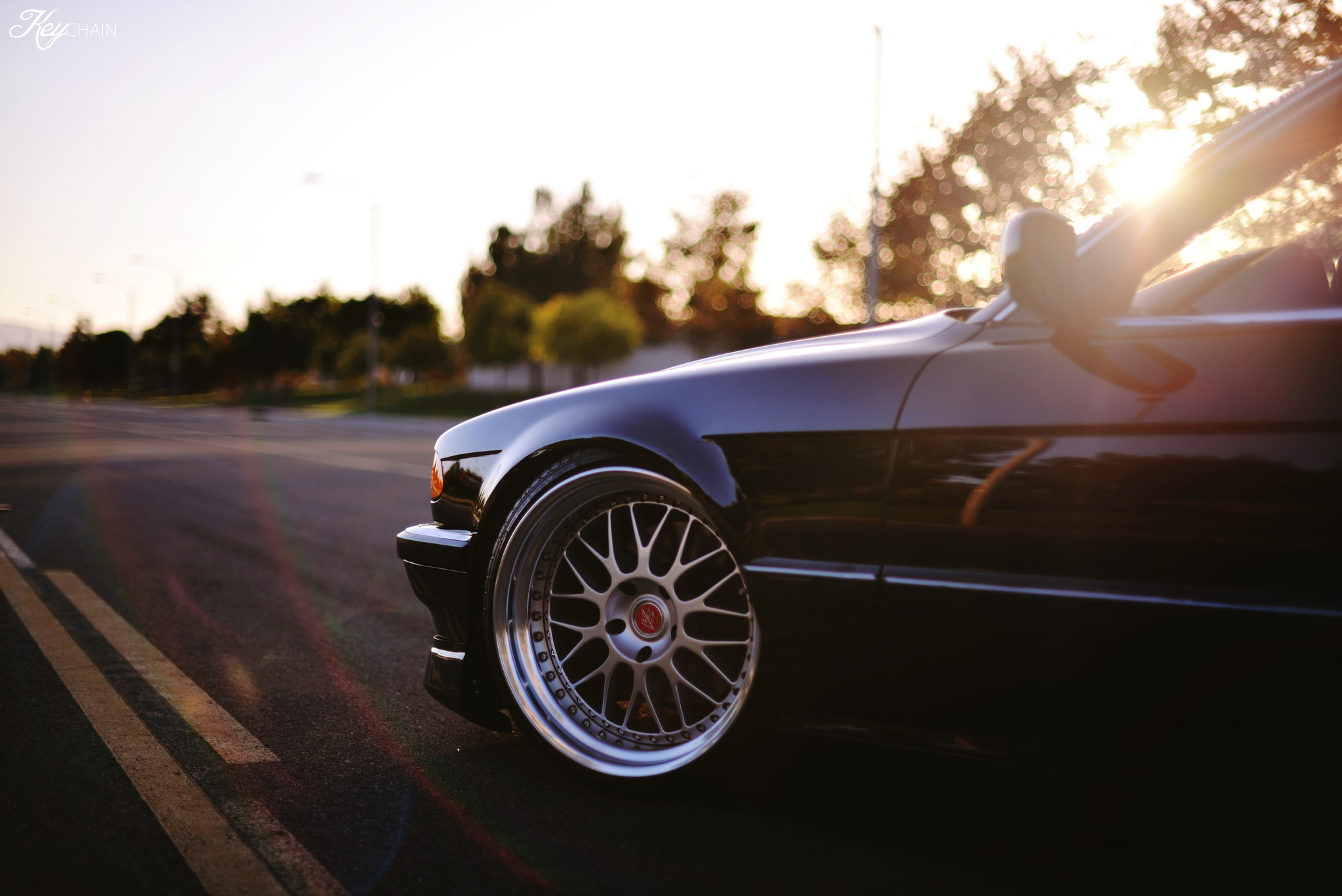 stance, BMW, classic, 1080P, 750il, tuning, road, bmw e38, HD Wallpaper