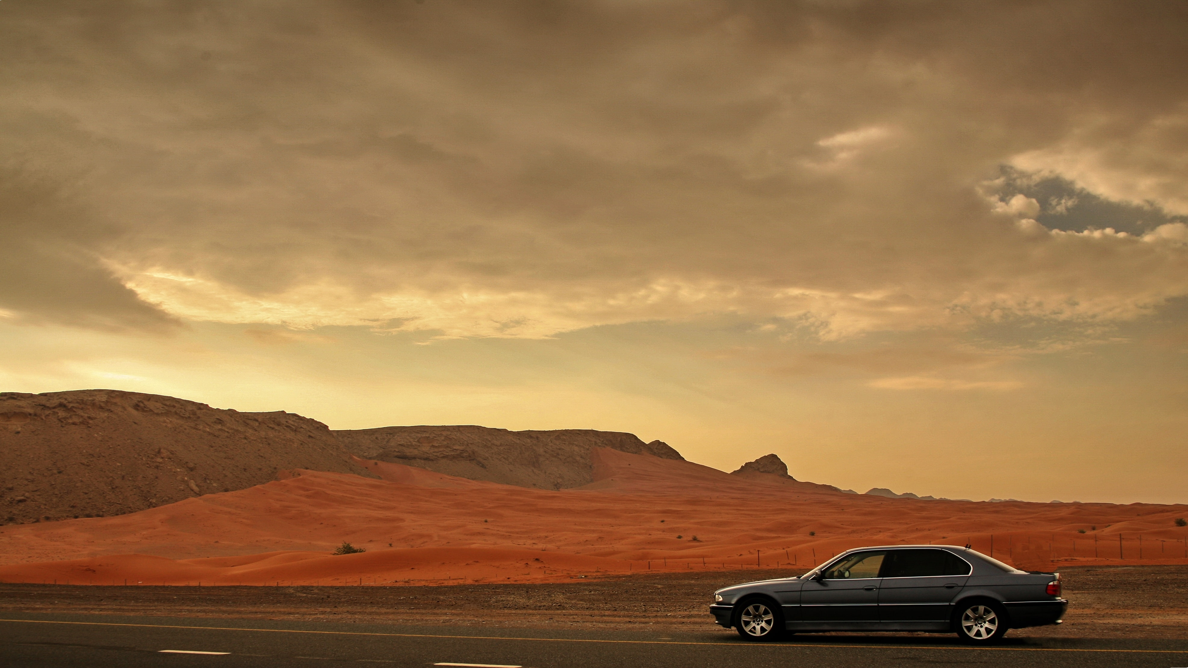 E38, Boomer, 740il, BMW, 4K, HD Wallpaper
