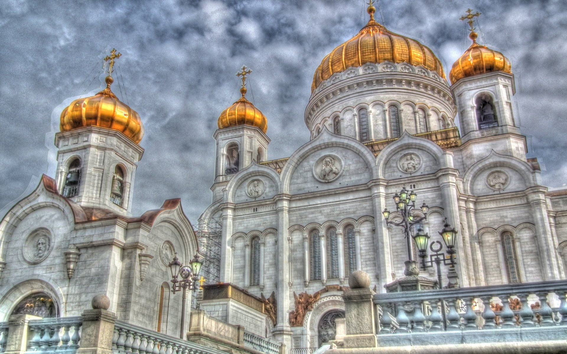 1080P, Cathedrals, Cathedral of Christ the Saviour, HD Wallpaper