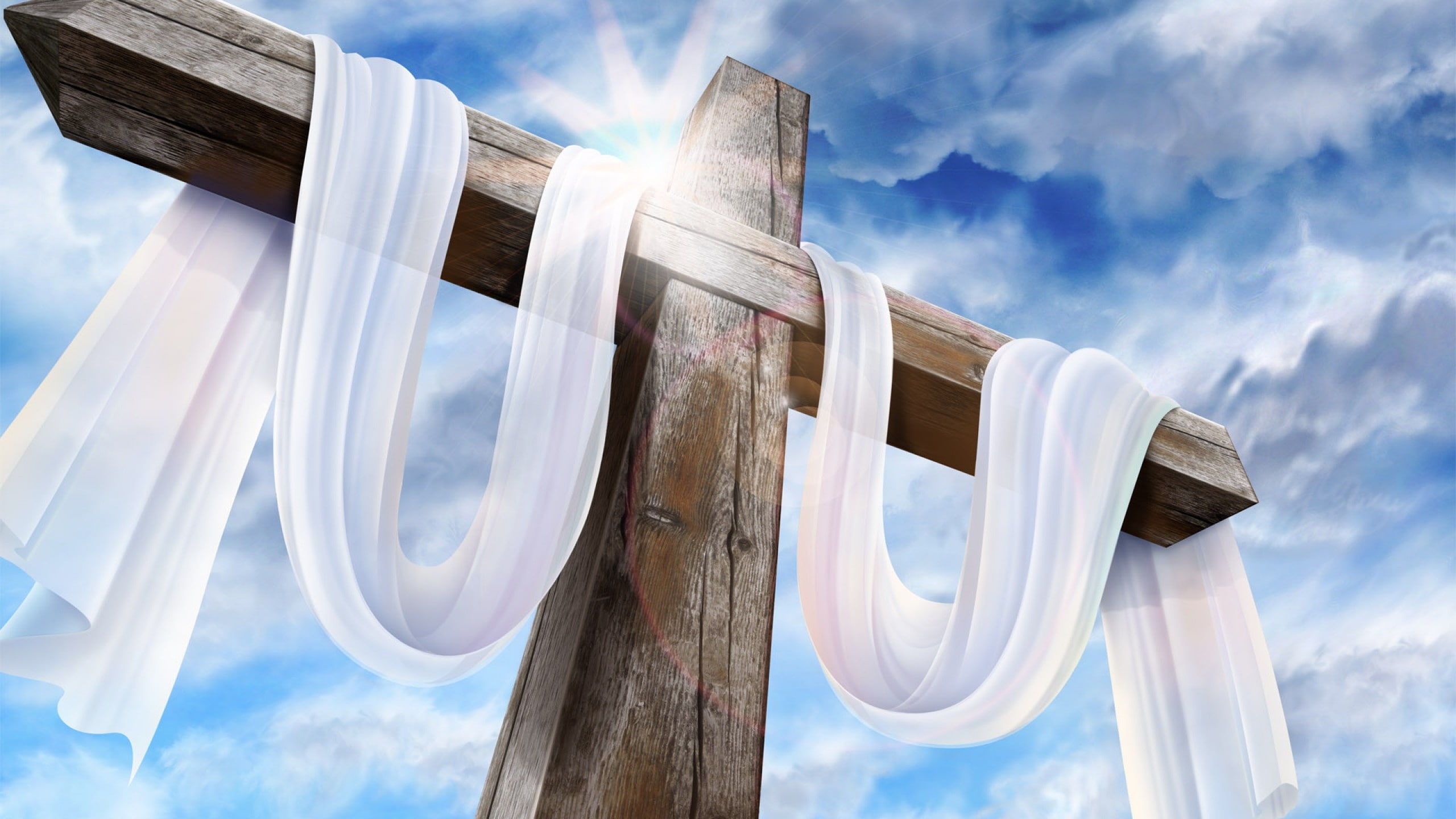 santa, cruz, lienzos, semana, pascua, 2K, HD Wallpaper