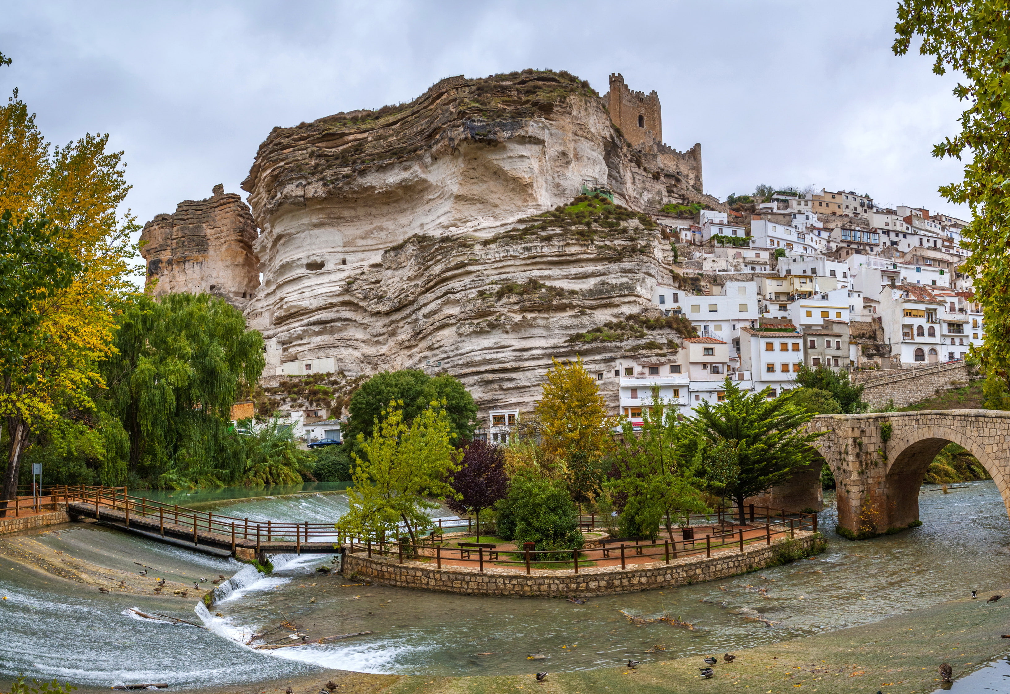 cities, albacete, spain, crag, 2K, HD Wallpaper
