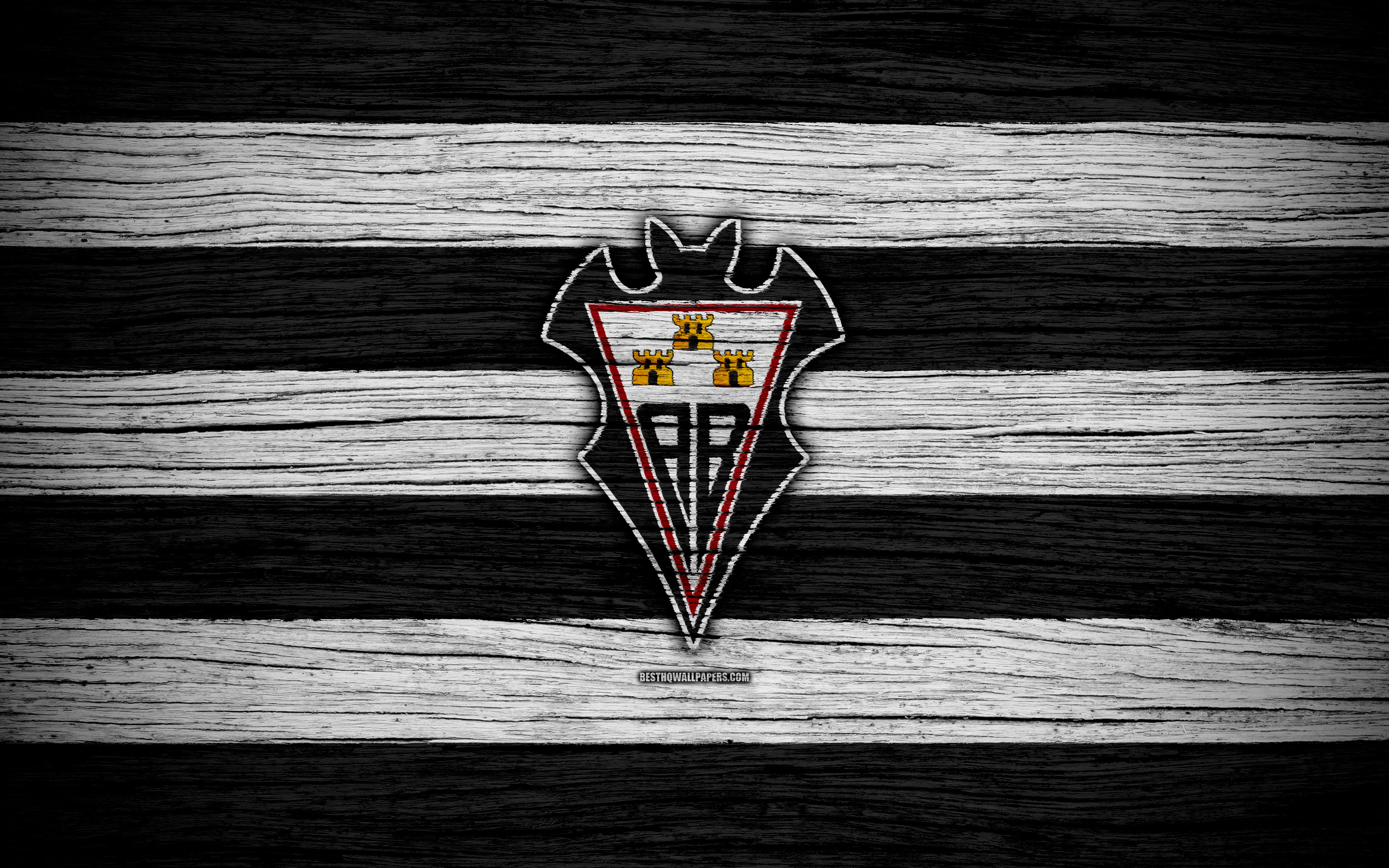 4K, Emblem, Albacete Balompié, Soccer, Logo, HD Wallpaper