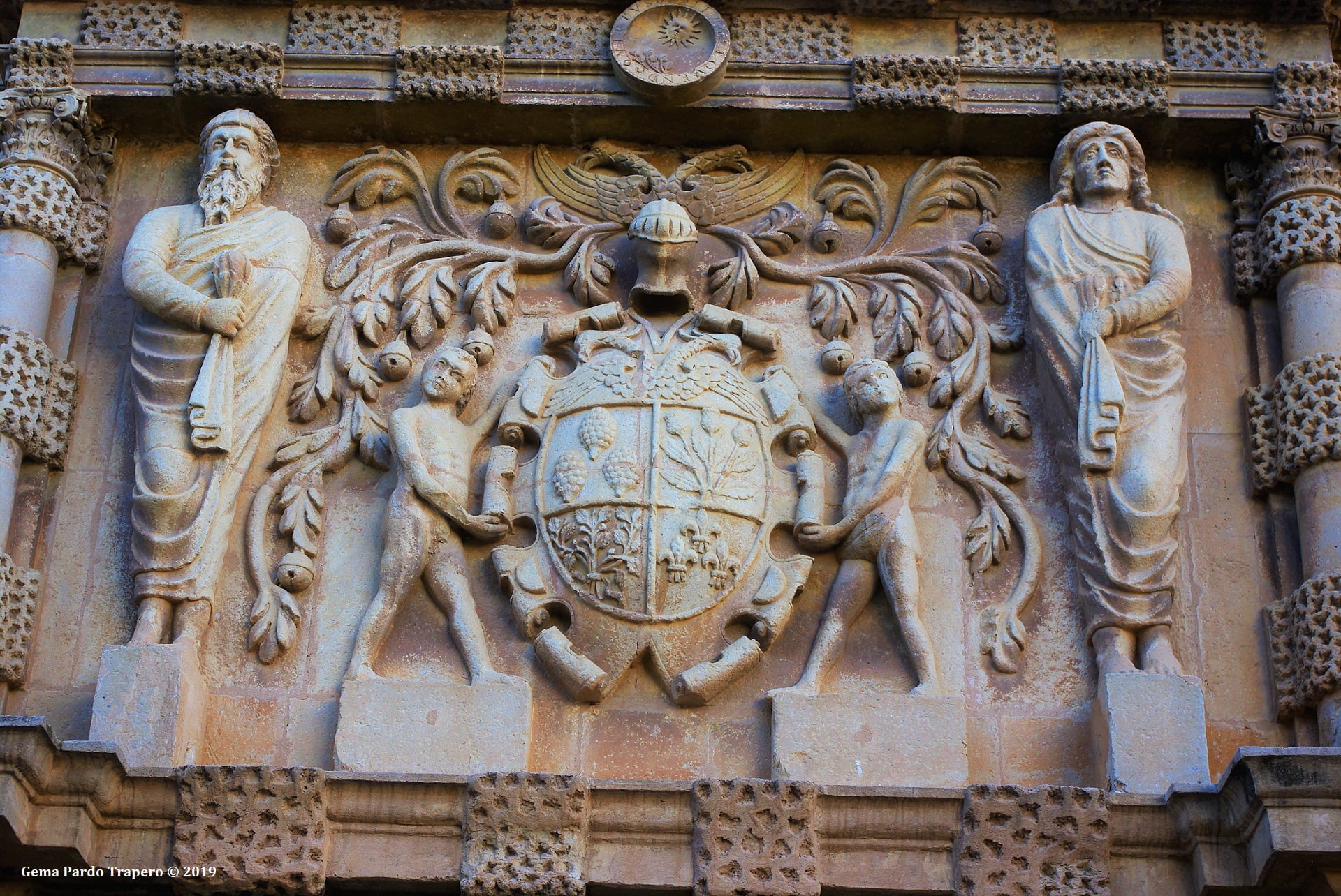 Sculpture, Palace, Albacete, Spain, Man Made, 1080P, HD Wallpaper