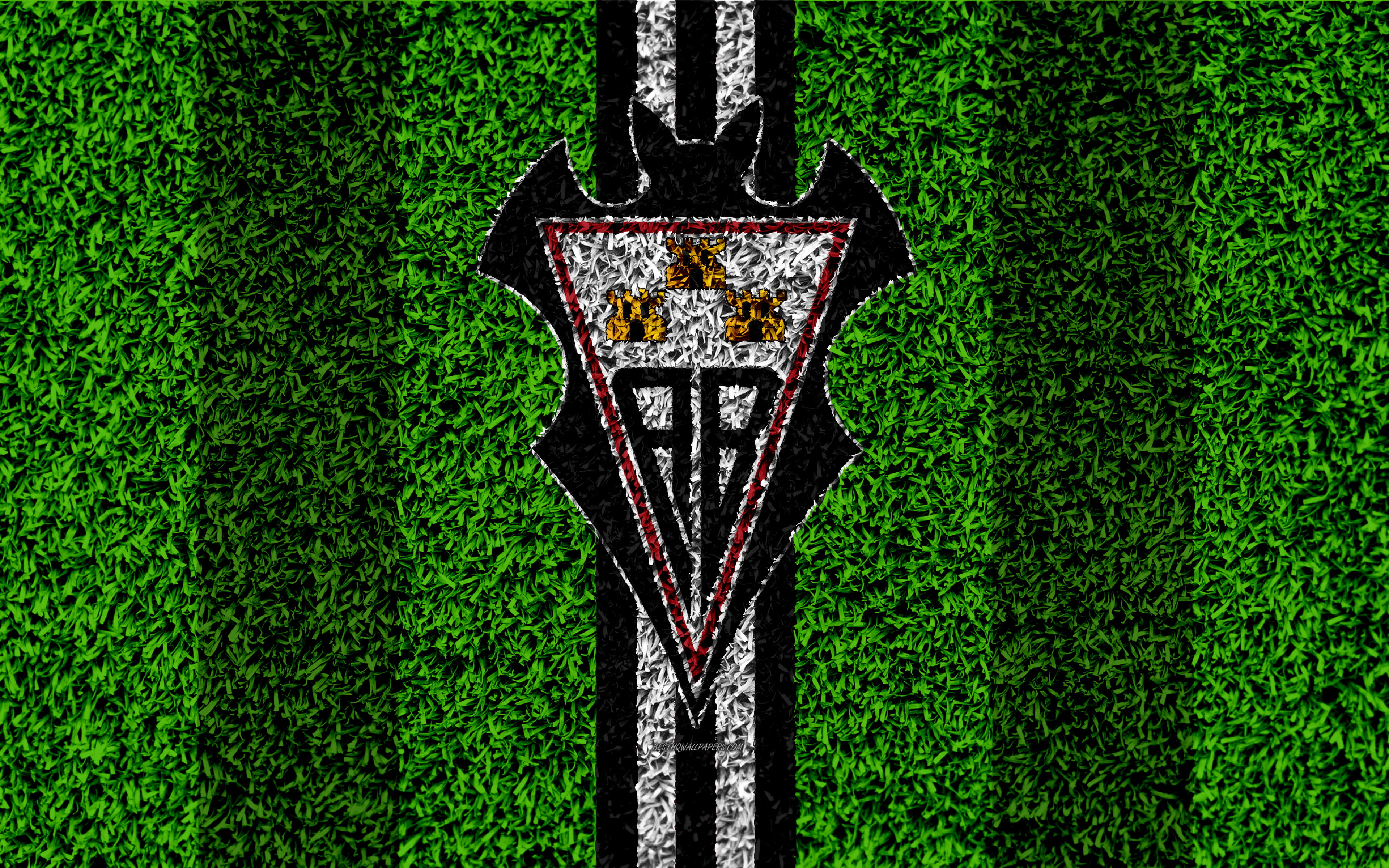 Albacete Balompié, Logo, Emblem, 4K, Soccer, HD Wallpaper