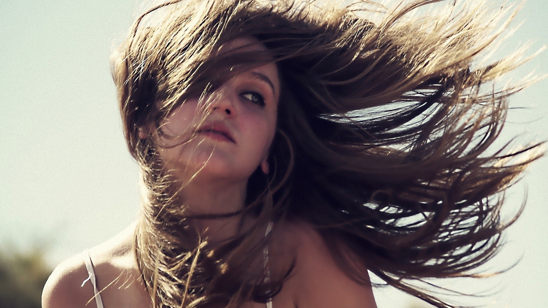 abstract, Wind, photography, brunettes, women, 1080P, TagNotAllowedTooSubjective, hd, art, HD Wallpaper