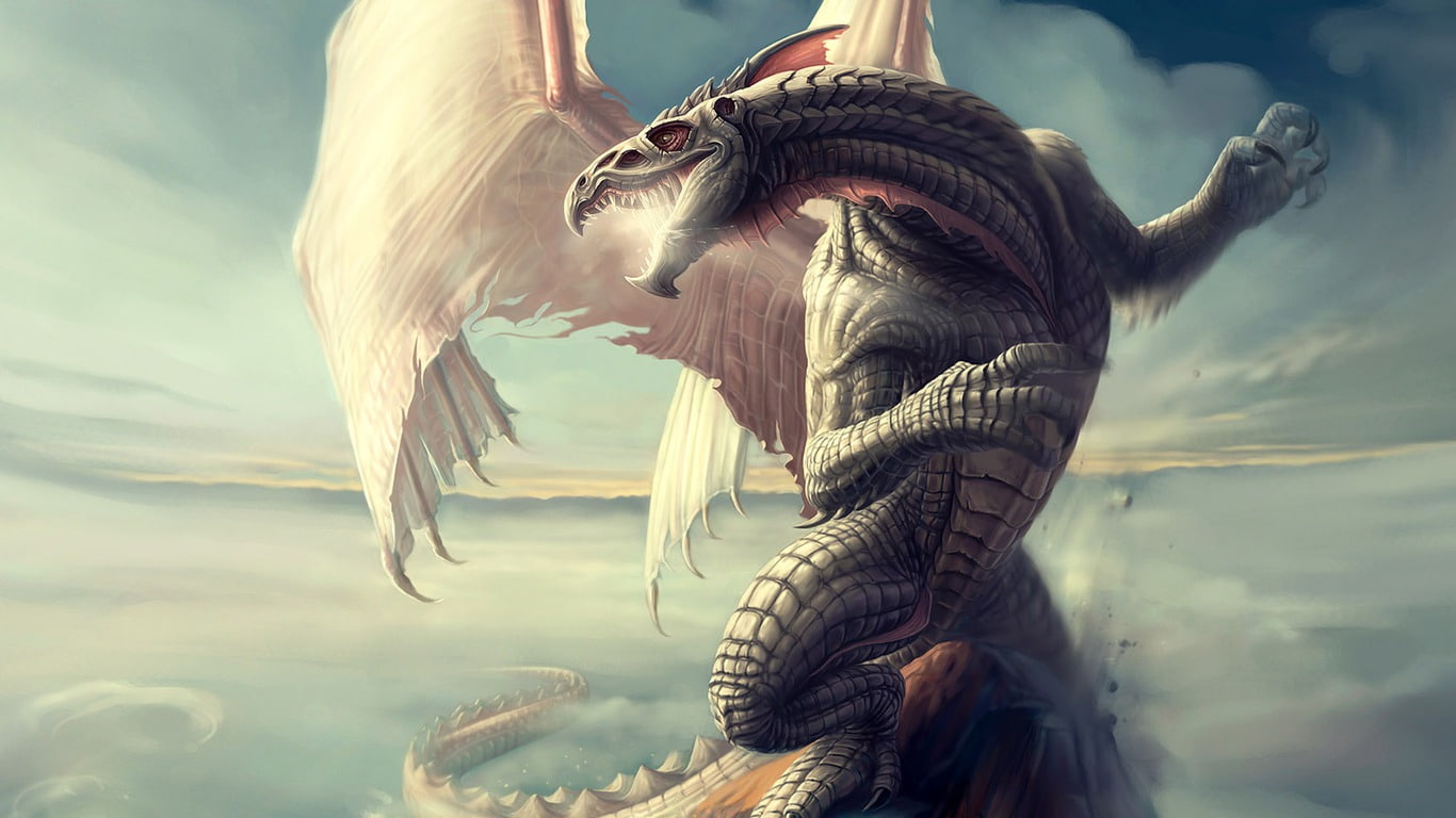fantasy art, fantasy, hd, abstract, art, x, 720P, dragons, HD Wallpaper