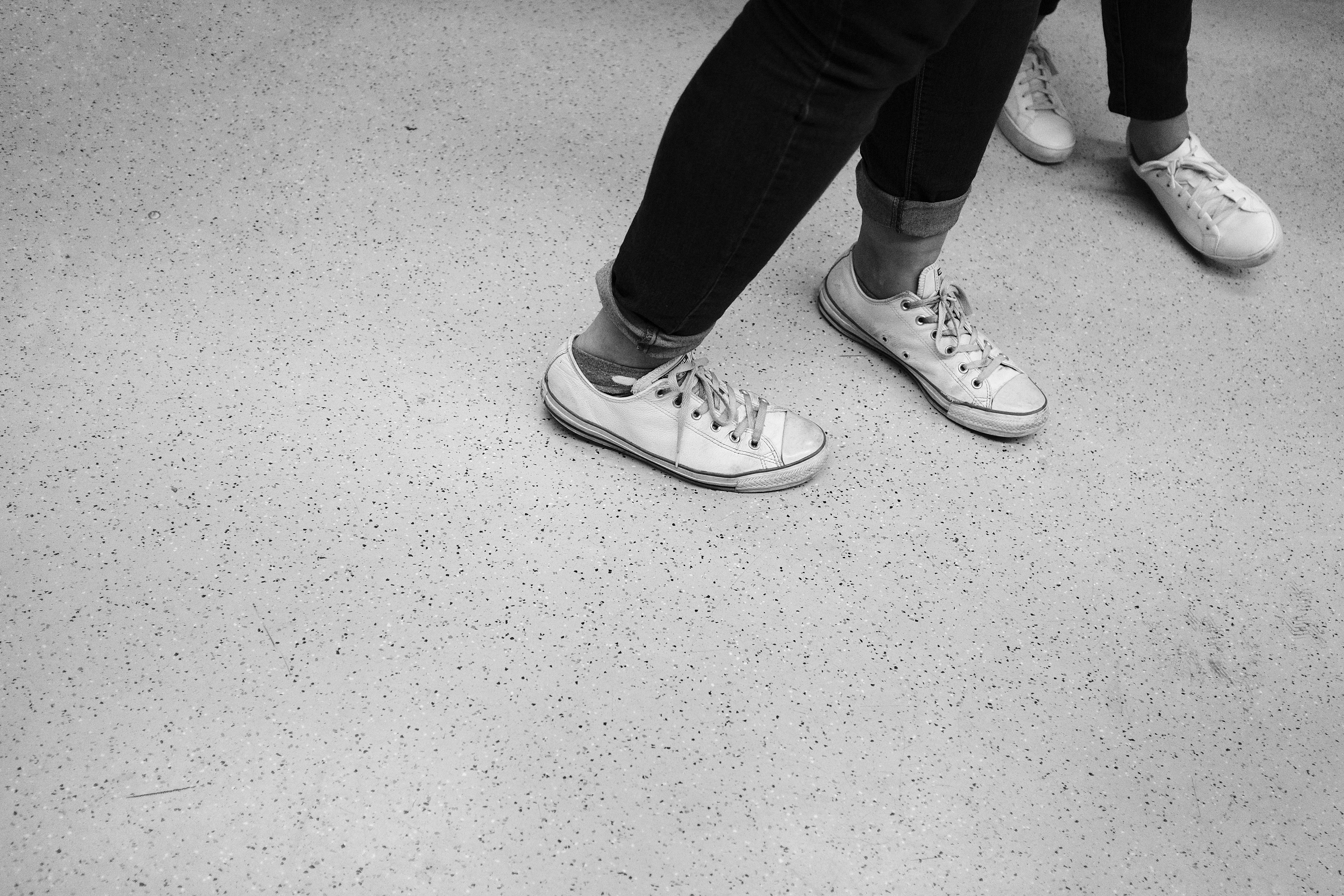 shoe, person, high angle view, copenhagen central station, triangle, people, københavn, day, 5K, wedge, human limb, leisure activity, adult, grey, footwear, HD Wallpaper