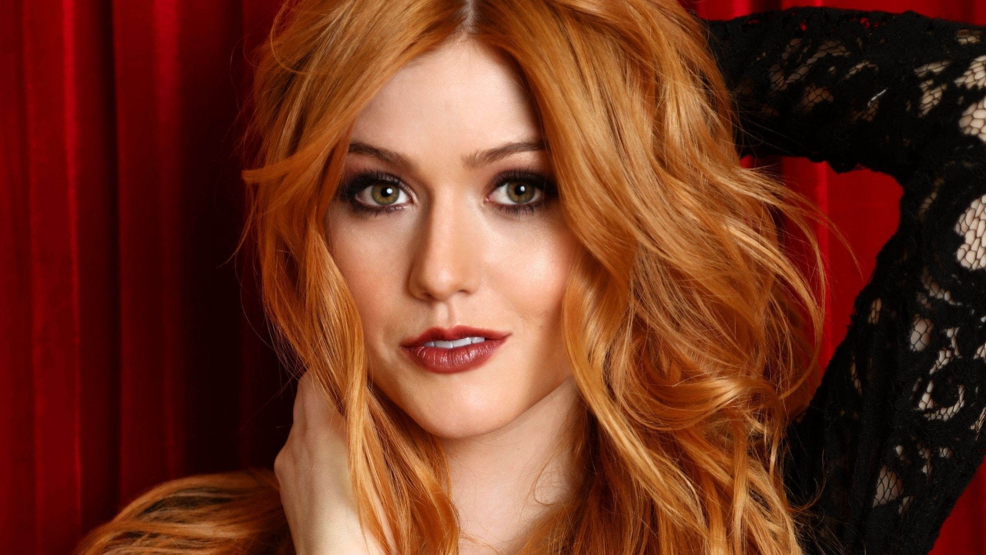 Katherine McNamara, Actresses, 1080P, Model, Redhead, Actress, Face, HD Wallpaper