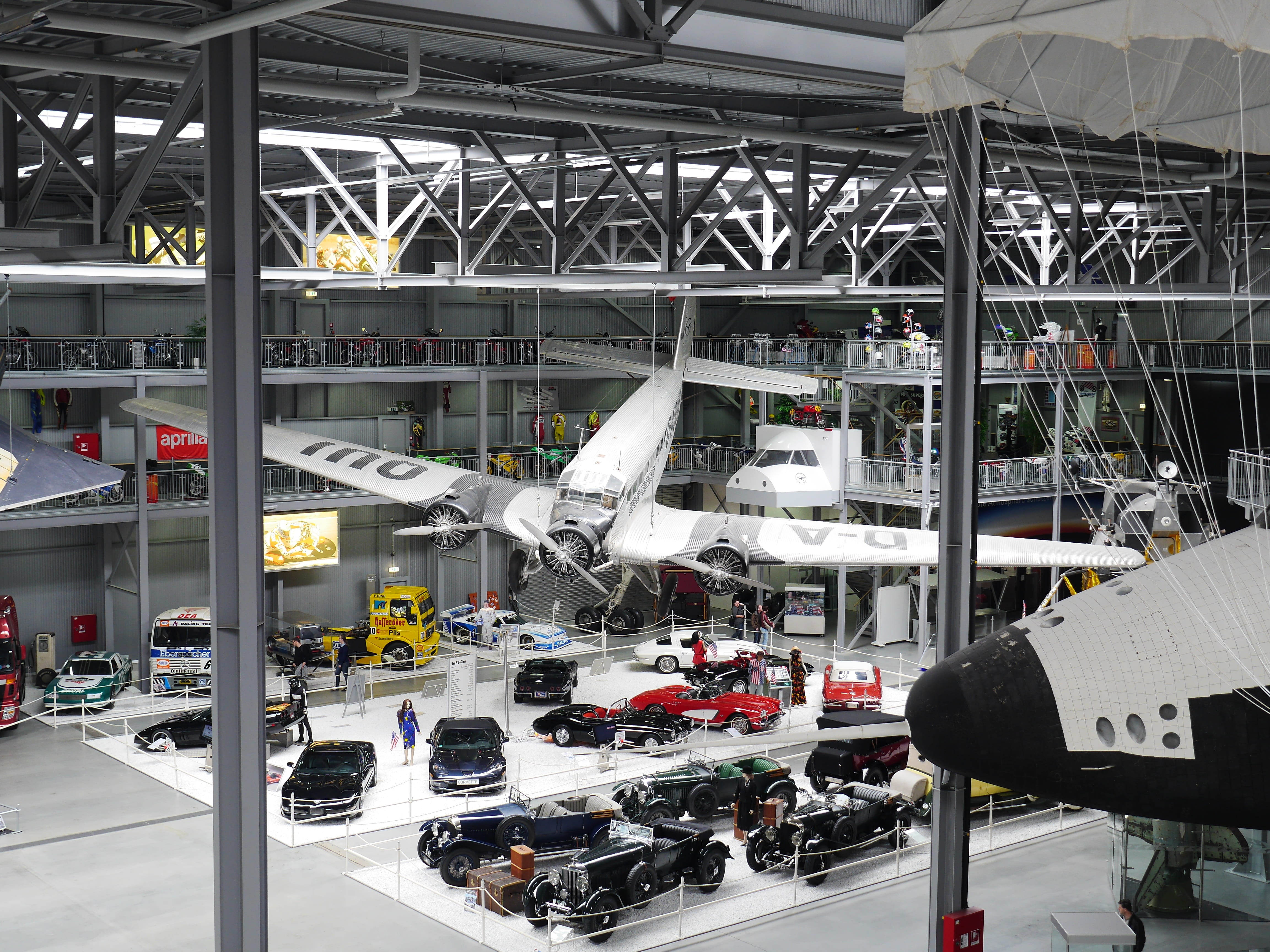 building, ju 52, columbia, inside, factory, complexity, industrial equipment, machinery, mode of transportation, built structure, rolls royce, working, HD Wallpaper