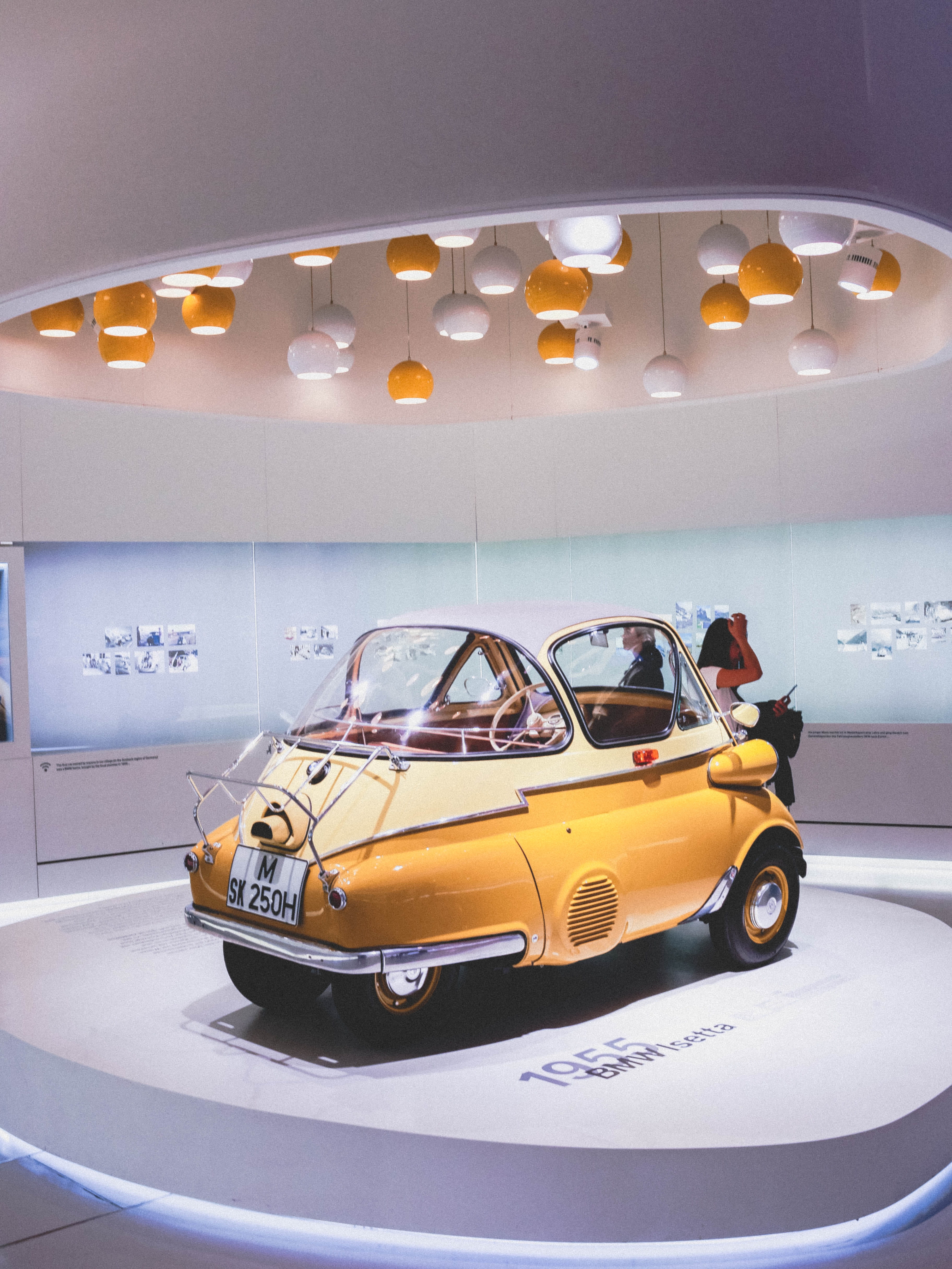 munich, bmw museum, 4K, mode of transportation, illuminated, coupe, car, indoors, minimal, land vehicle, architecture, transportation, no people, automobile, Phone HD Wallpaper