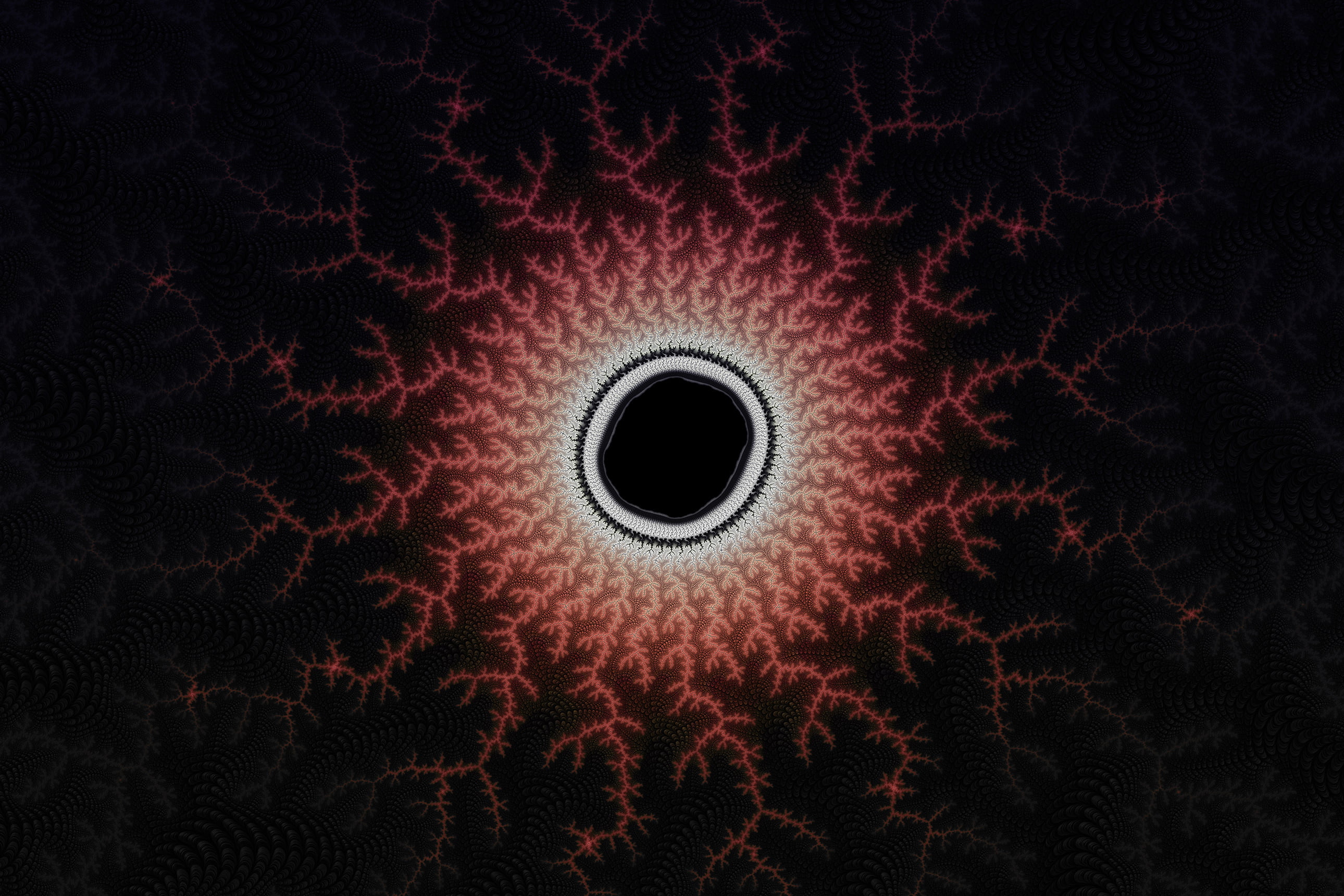 Adi Dizdarevic, fractal, dark, 2K, HD Wallpaper