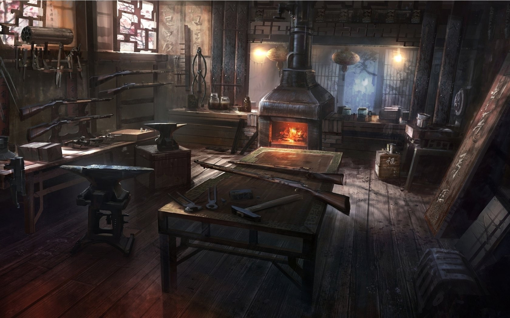 Artistic, Gunsmith, 720P, HD Wallpaper