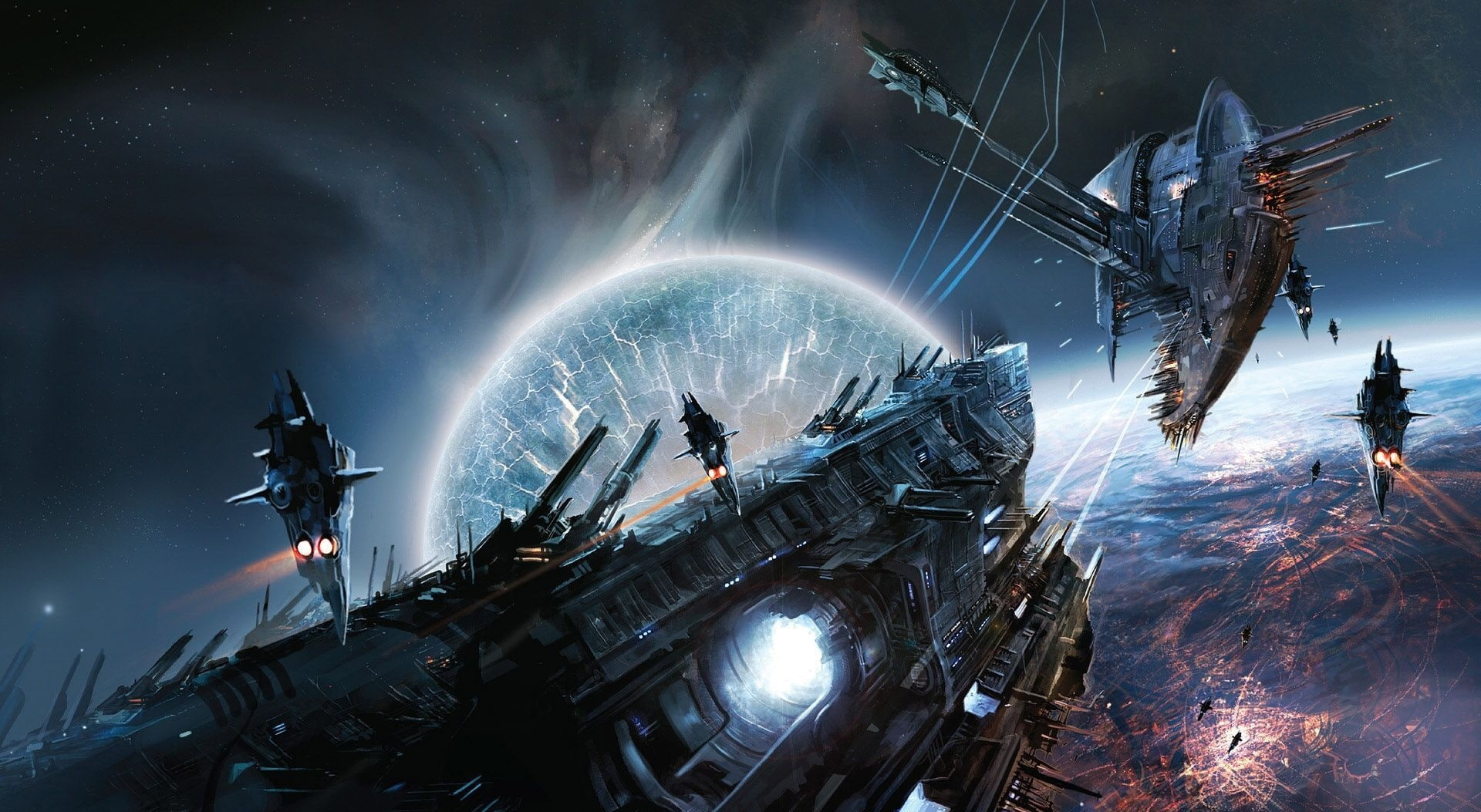 digital composite, Lost Empire, transportation, building exterior, Fantasy, architecture, built structure, outdoors, Immortals, flying, Artwork, vehicle, HD Wallpaper