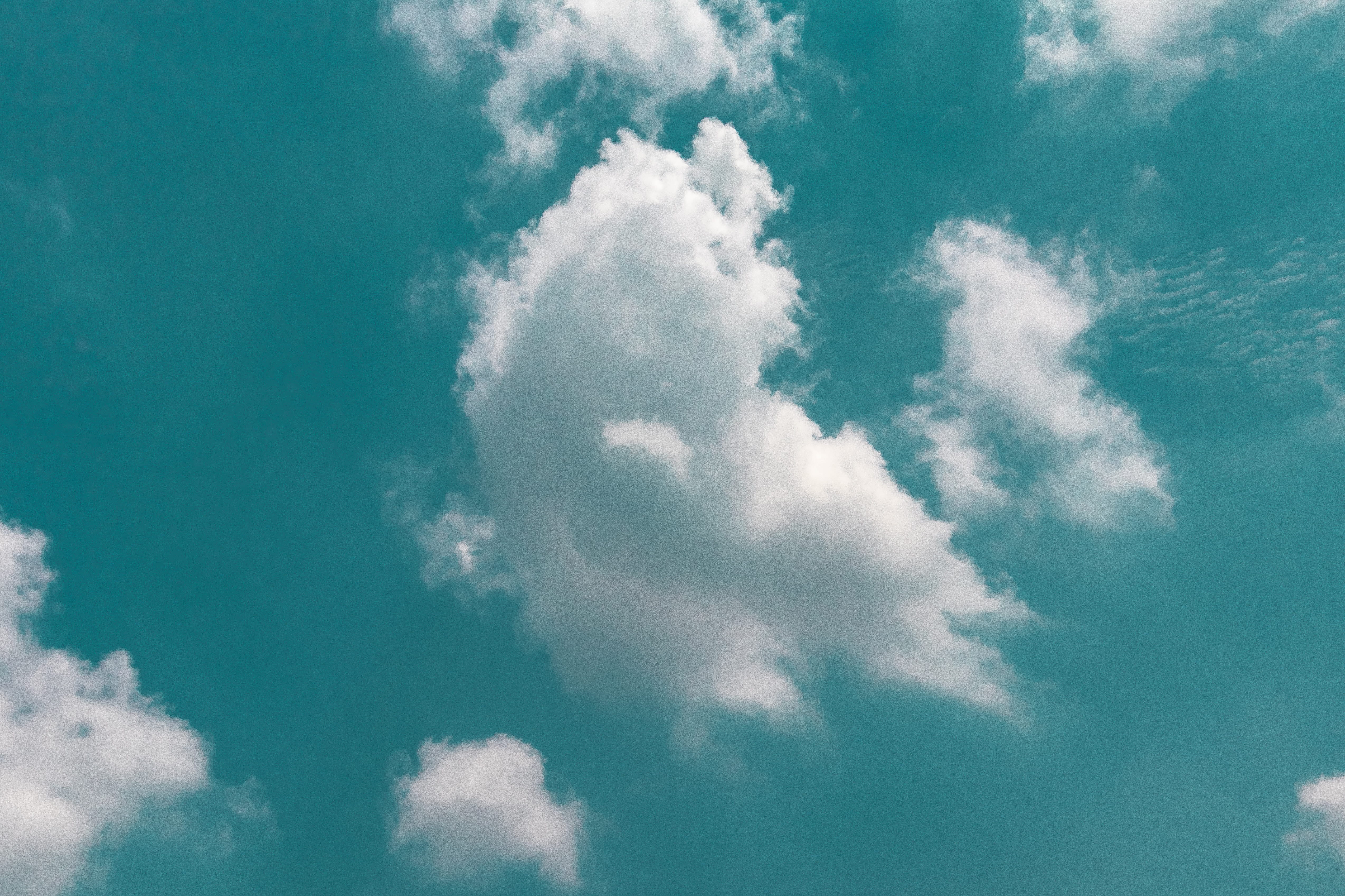 cumulus Cloud, blue, cloudscape, bright, climate, 4K, overcast, air, stratosphere, meteorology, no People, ozone Layer, space, backdrop, clouds, cloud - Sky, HD Wallpaper