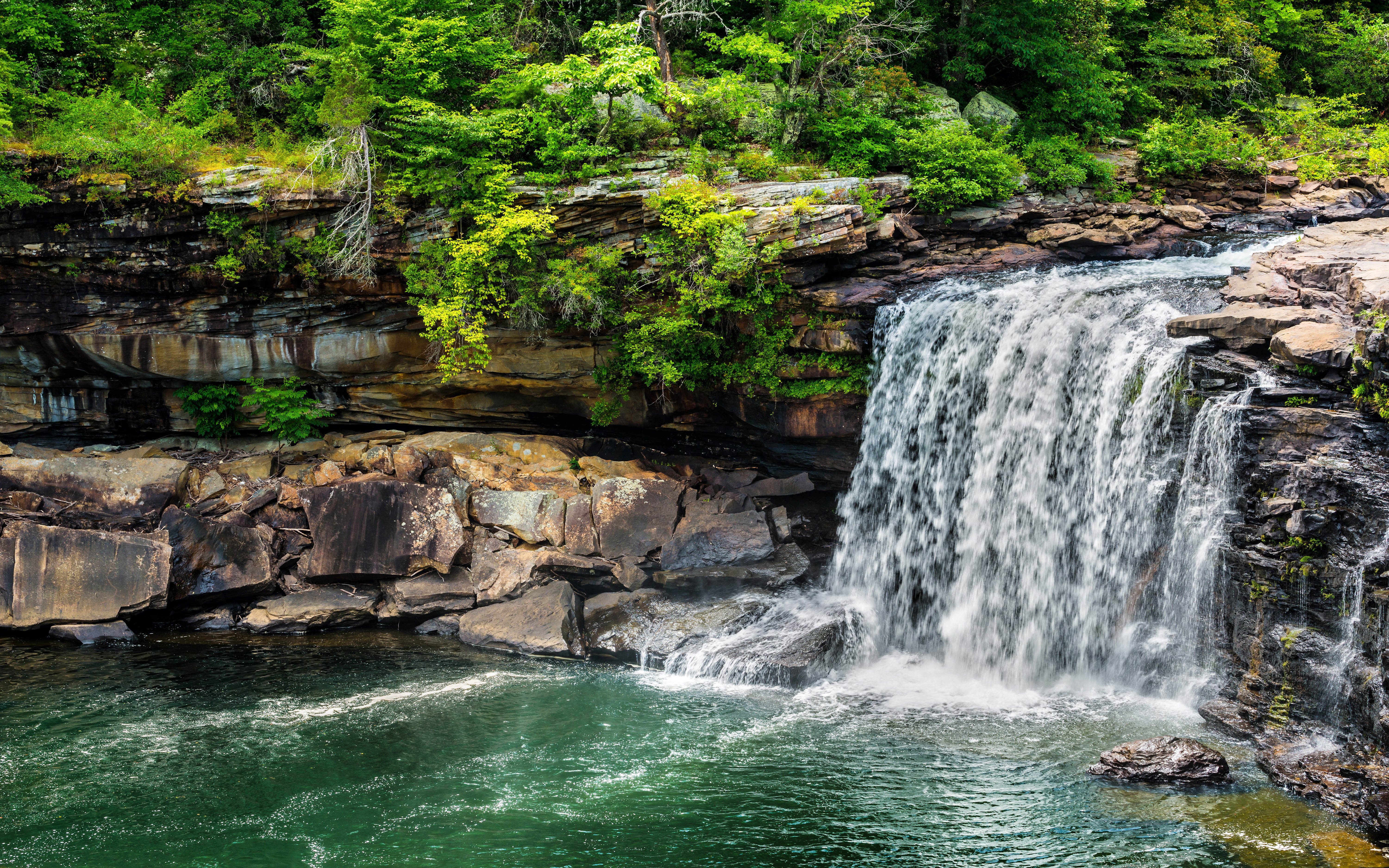 hd, little, desktop, northern, river, mobile, preserve, national, tablet, falls, pc, alabama, 5K, phones, usa, canyon, HD Wallpaper