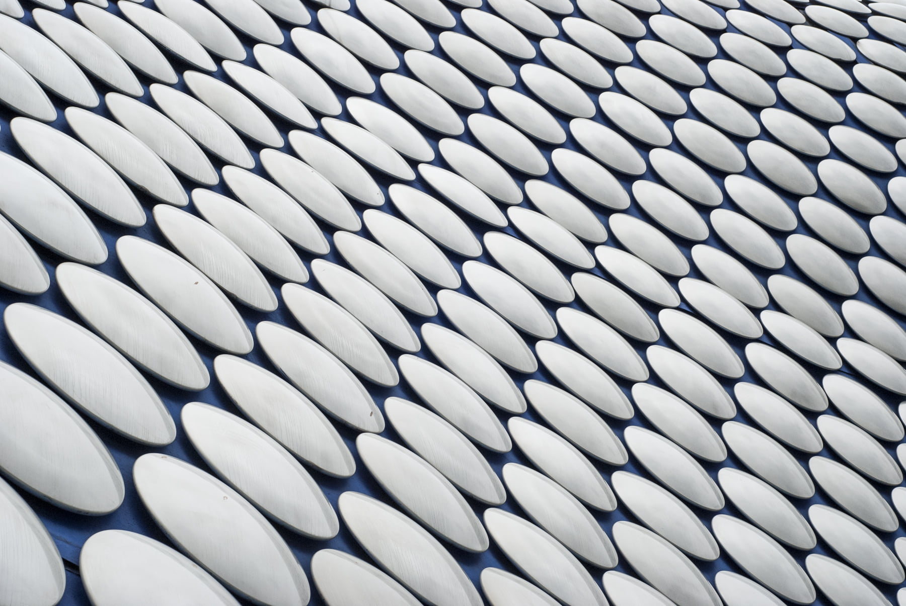 Birmingham  city, decor, backgrounds, dots, oval, pattern, textured, white, lot, architecture, roof, abstract, 720P, photography, plate, HD Wallpaper