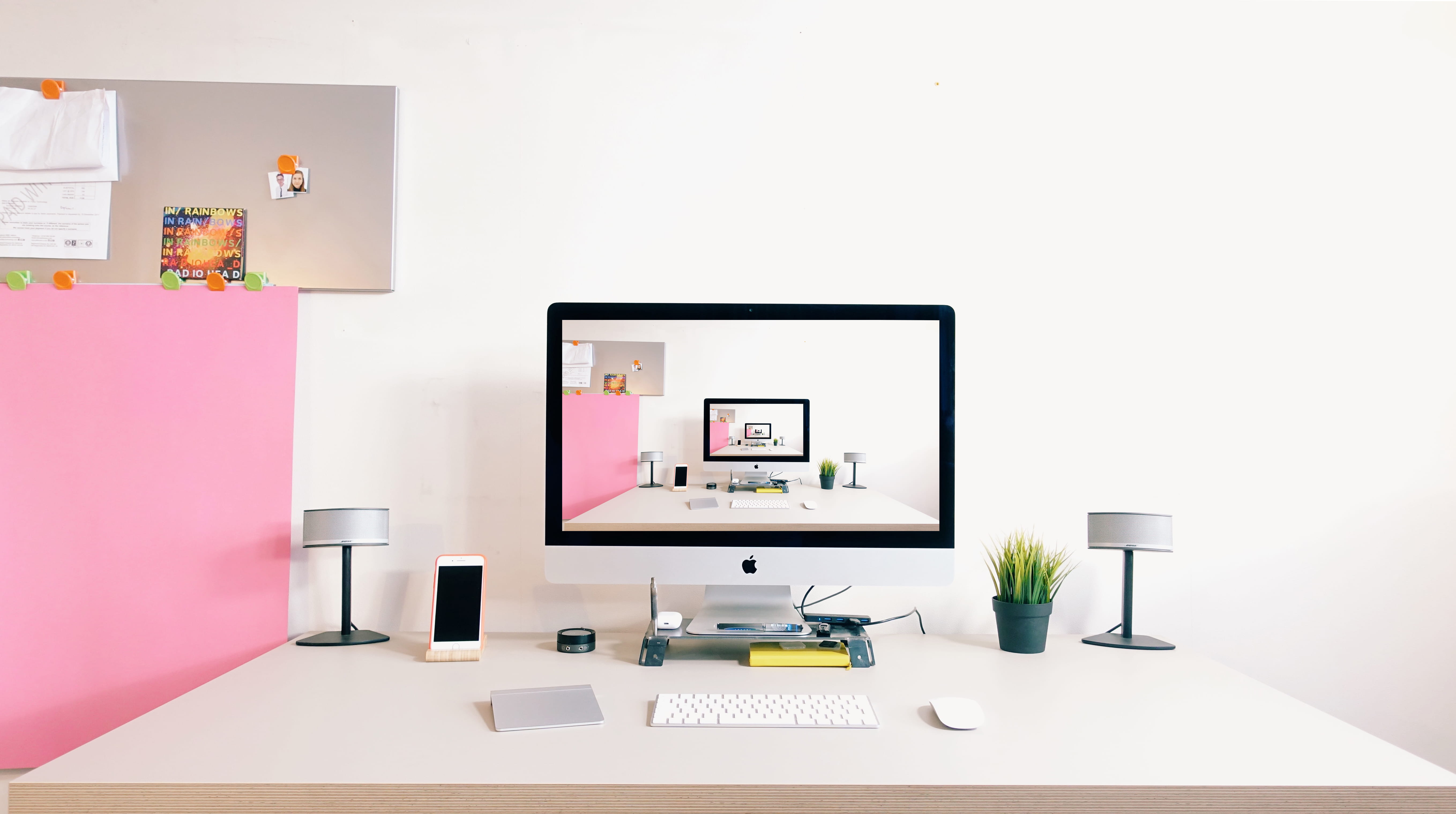 wireless technology, digbeth, computer keyboard, frame, iphone, computer monitor, modern, lighting equipment, united kingdom, plant, desktop, mac, computer equipment, HD Wallpaper