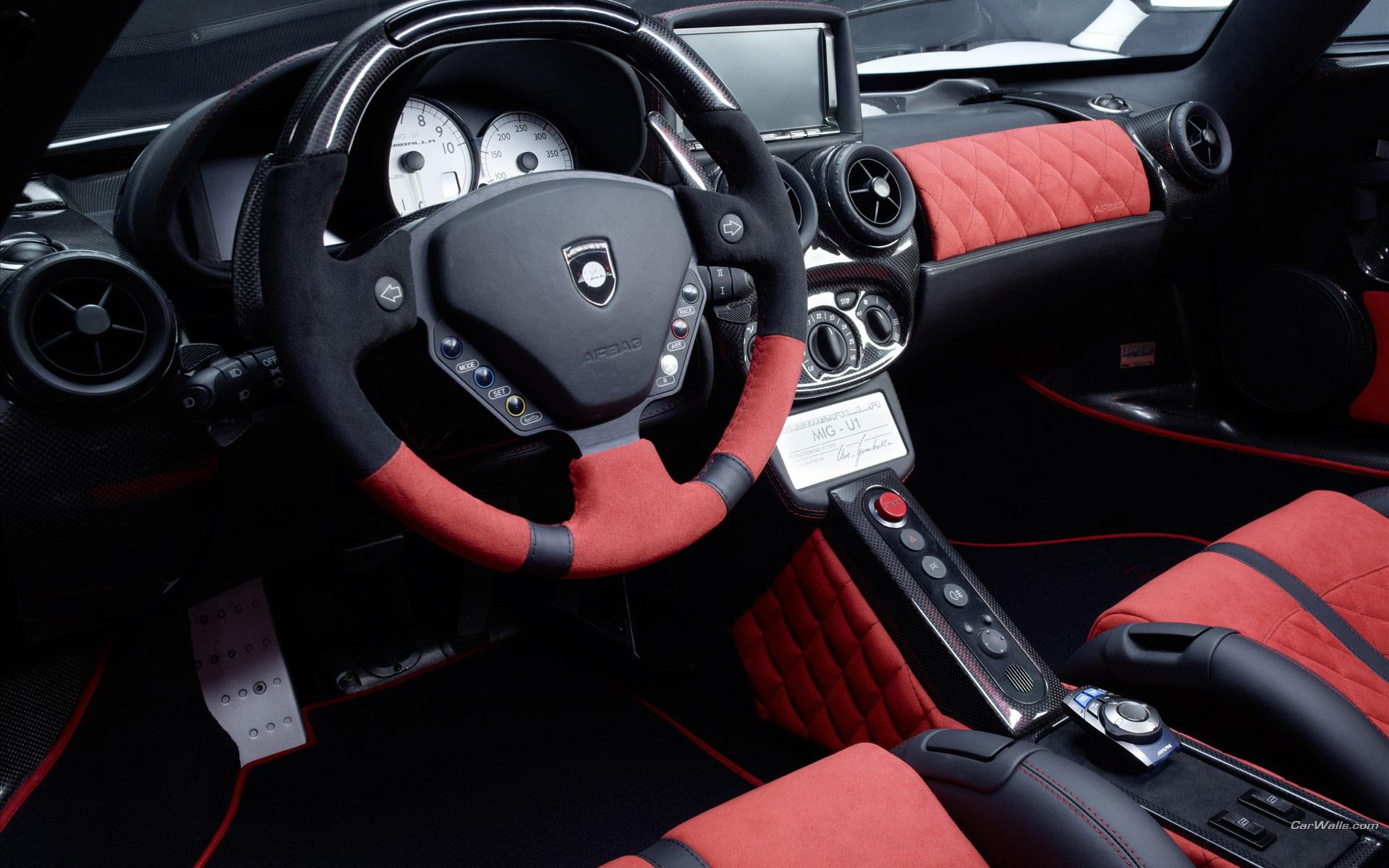 u, inside a enzo gemballa mig u1, gemballa, 1080P, enzo, mig, fulfil the expectations, cars, HD Wallpaper