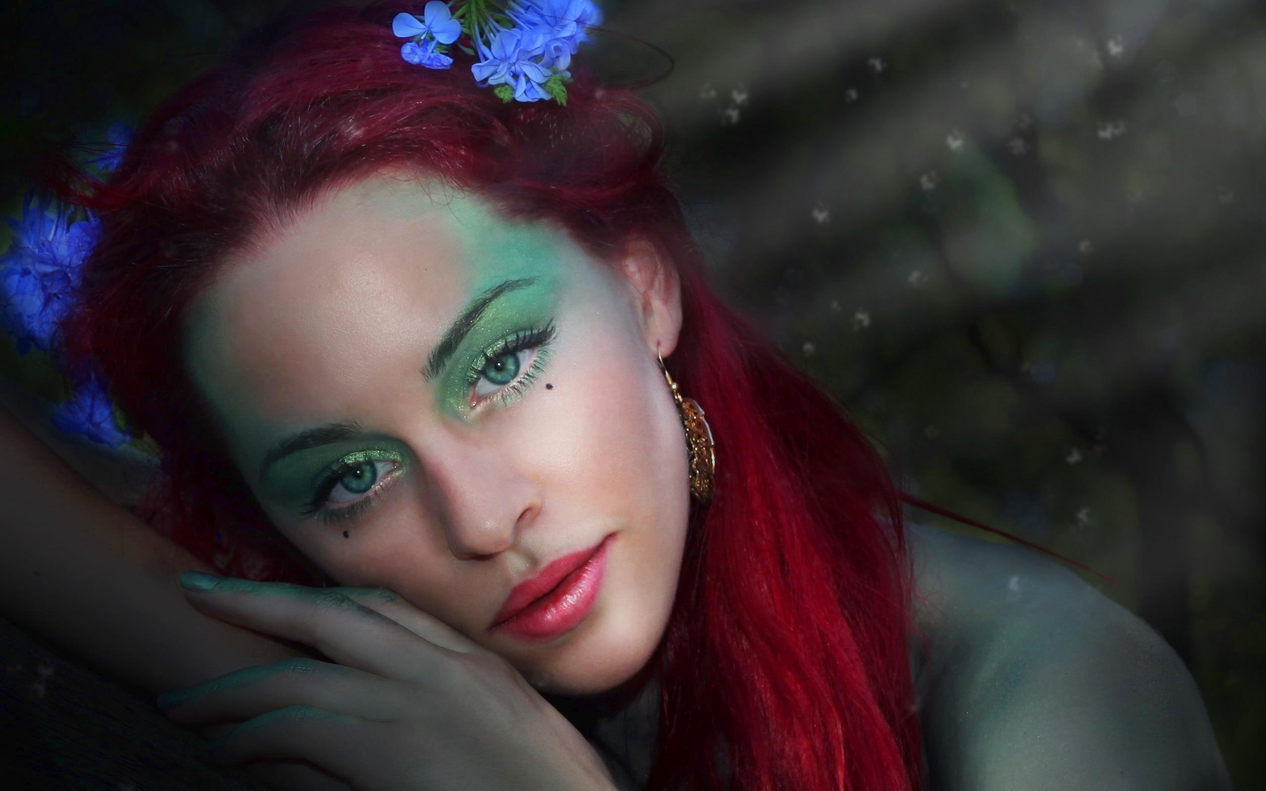 nice, picture, skyphoenixx1, sweet, nymph, wood, woman, 2K, beautiful, wood nymph, fantastic, amazing, HD Wallpaper