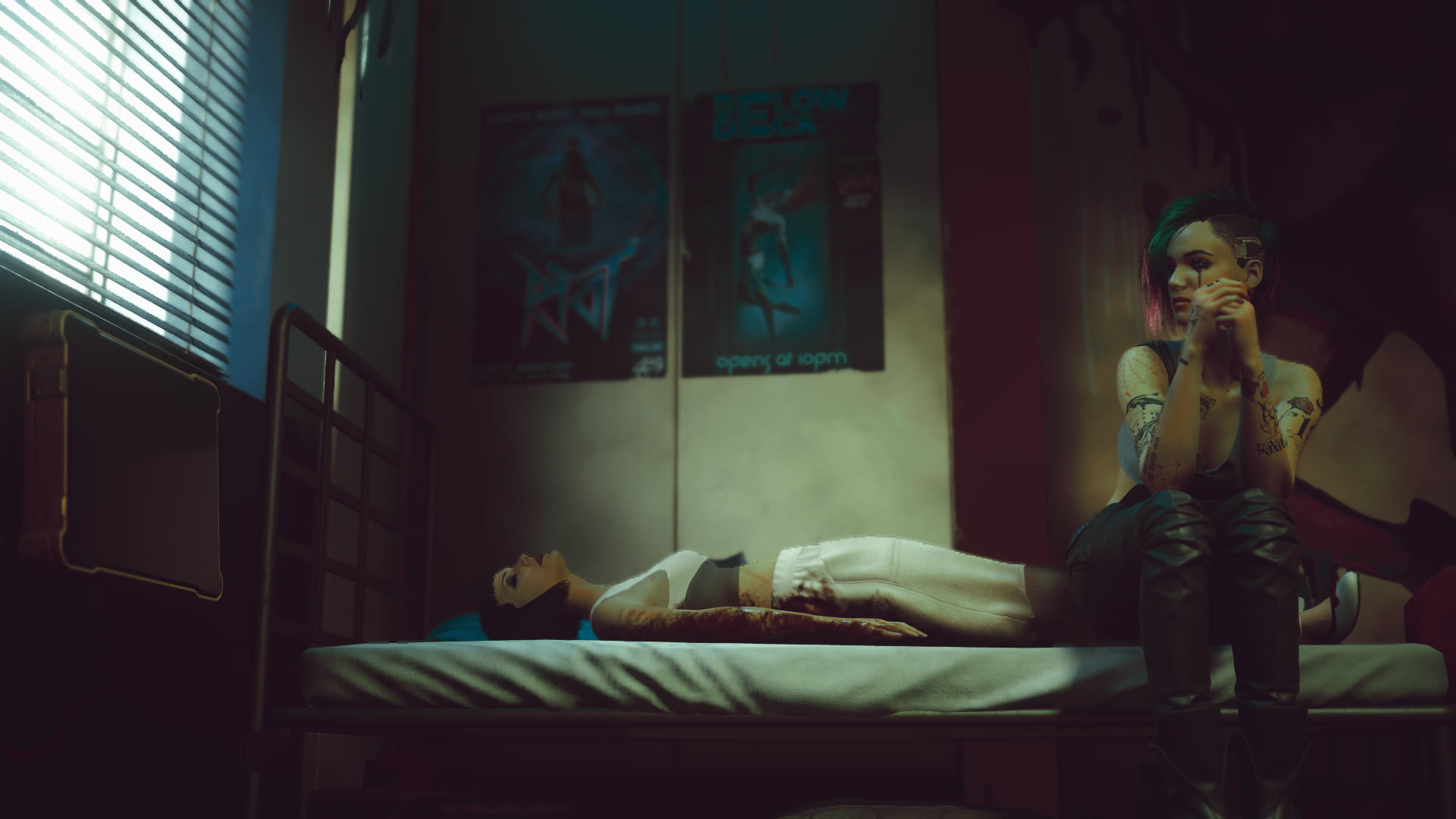 Judy Alvarez, 1080P, Cyberpunk 2077, melancholic, HD Wallpaper