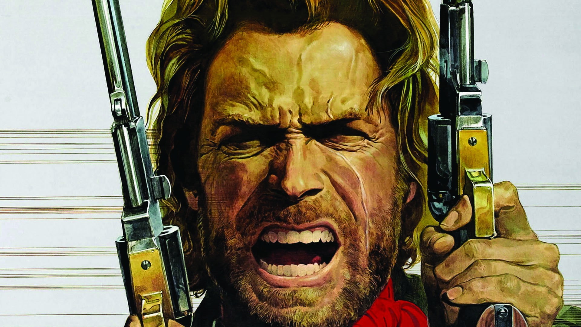 movies, Clint Eastwood, 1080P, western, drawing, The Outlaw Josey Wales, HD Wallpaper
