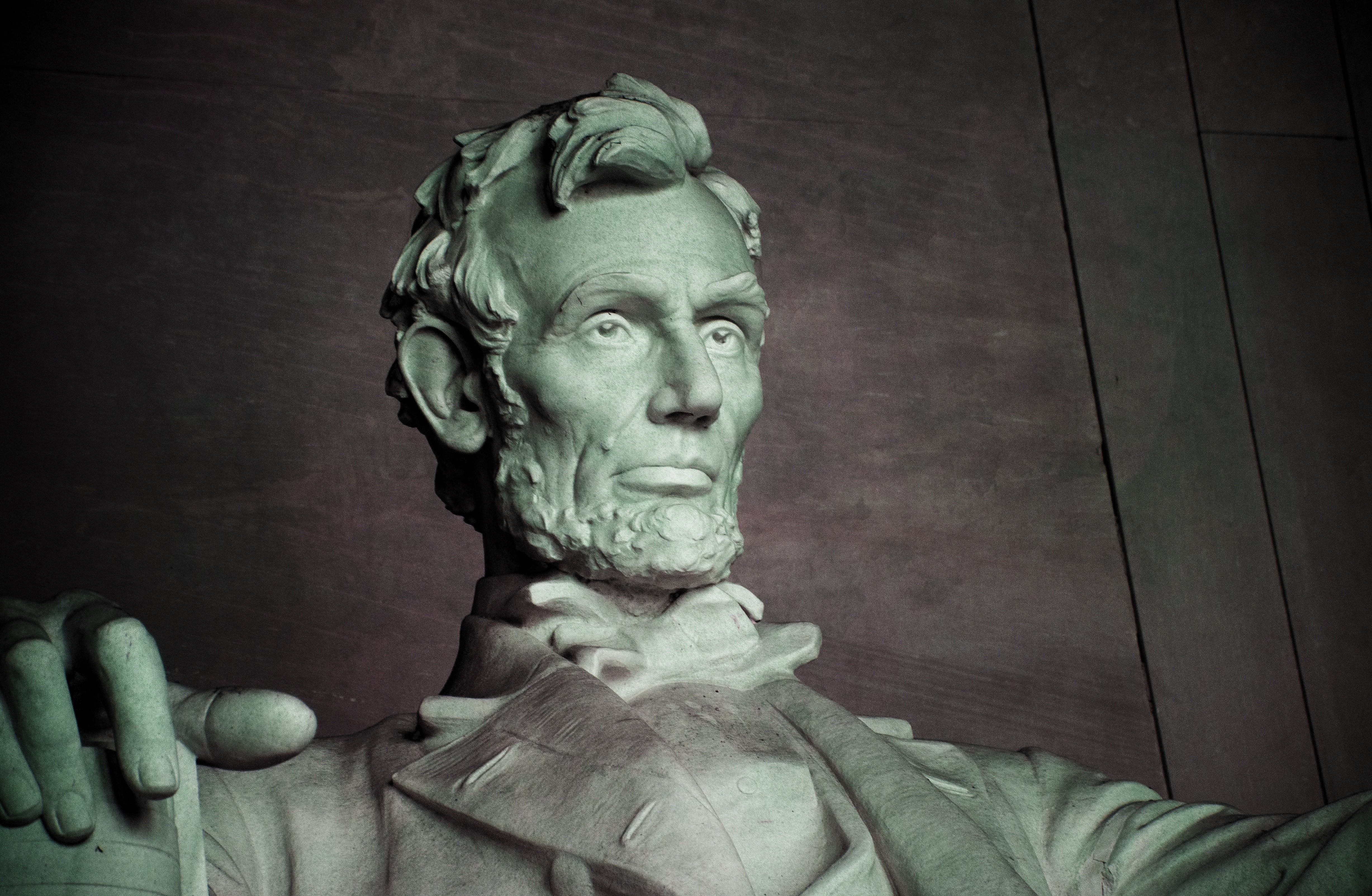 district, monument, capital, memorial, president, close-up, white, wall - building feature, dc, 4K, history, abraham, architecture, statue, government, HD Wallpaper