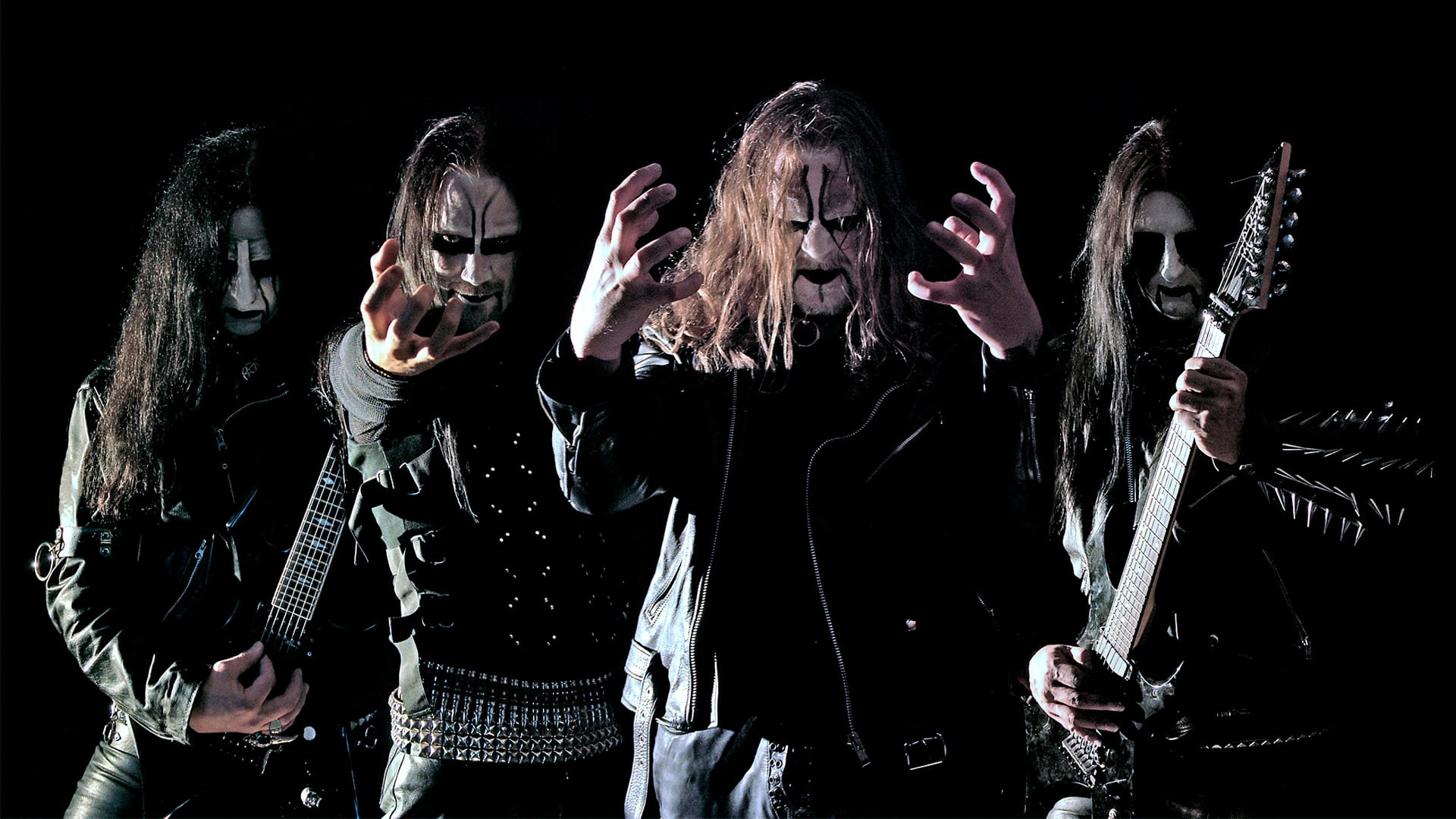 dark, photoshoot, 1080P, funeral, band, HD Wallpaper