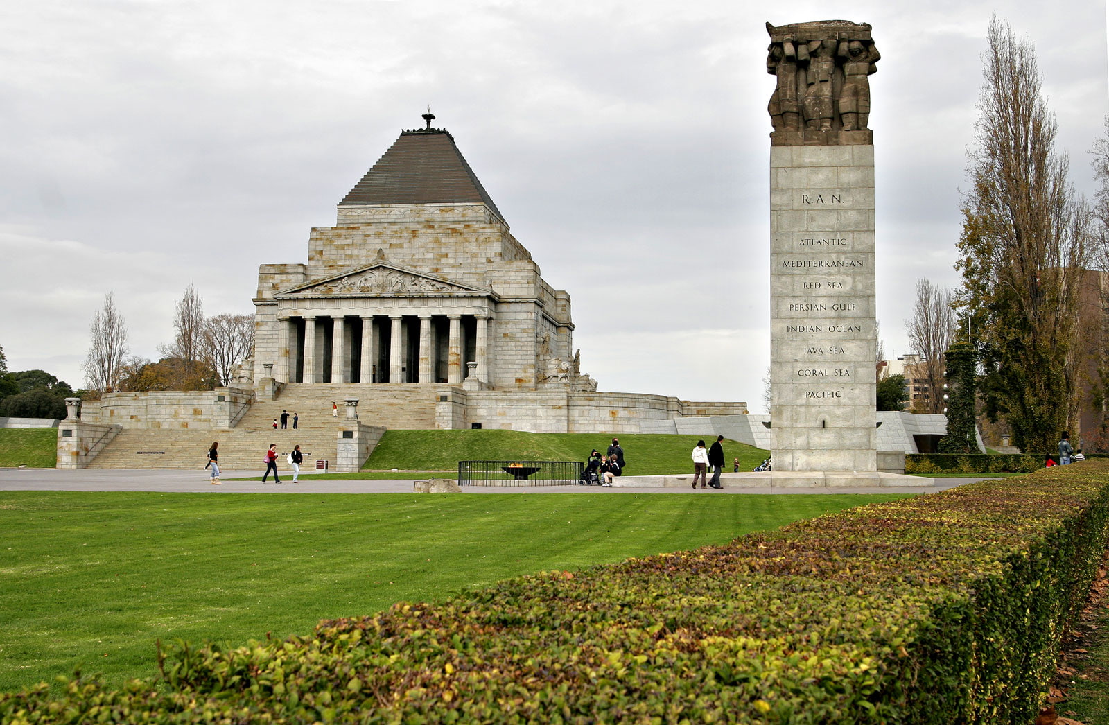 720P, Man Made, Shrine of Remembrance, HD Wallpaper