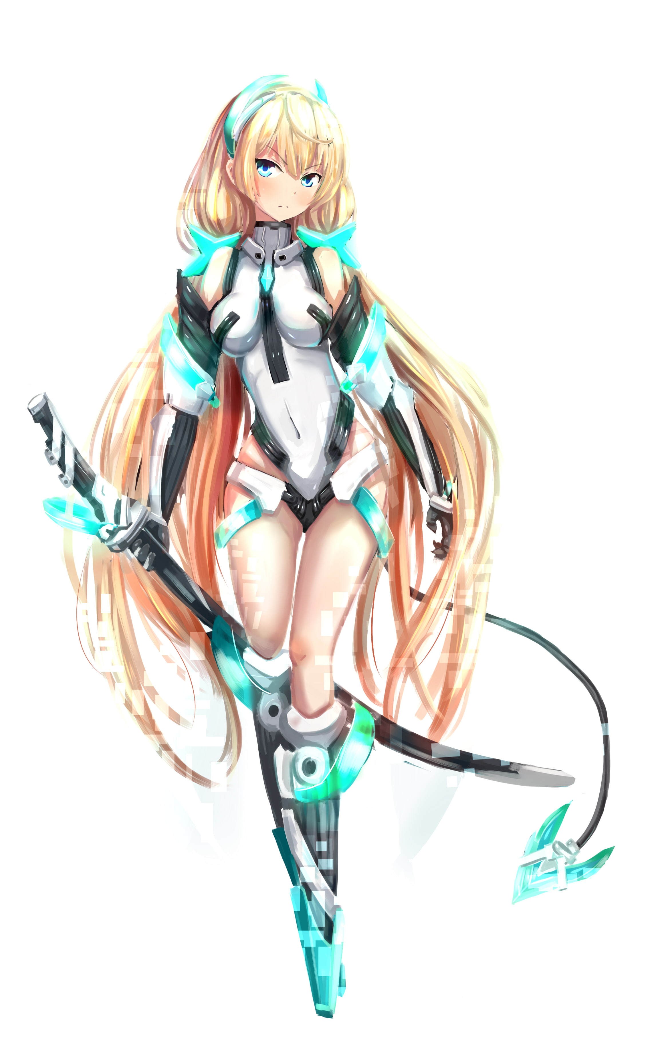 Angela Balzac, anime, 2K, Expelled From Paradise, Phone HD Wallpaper