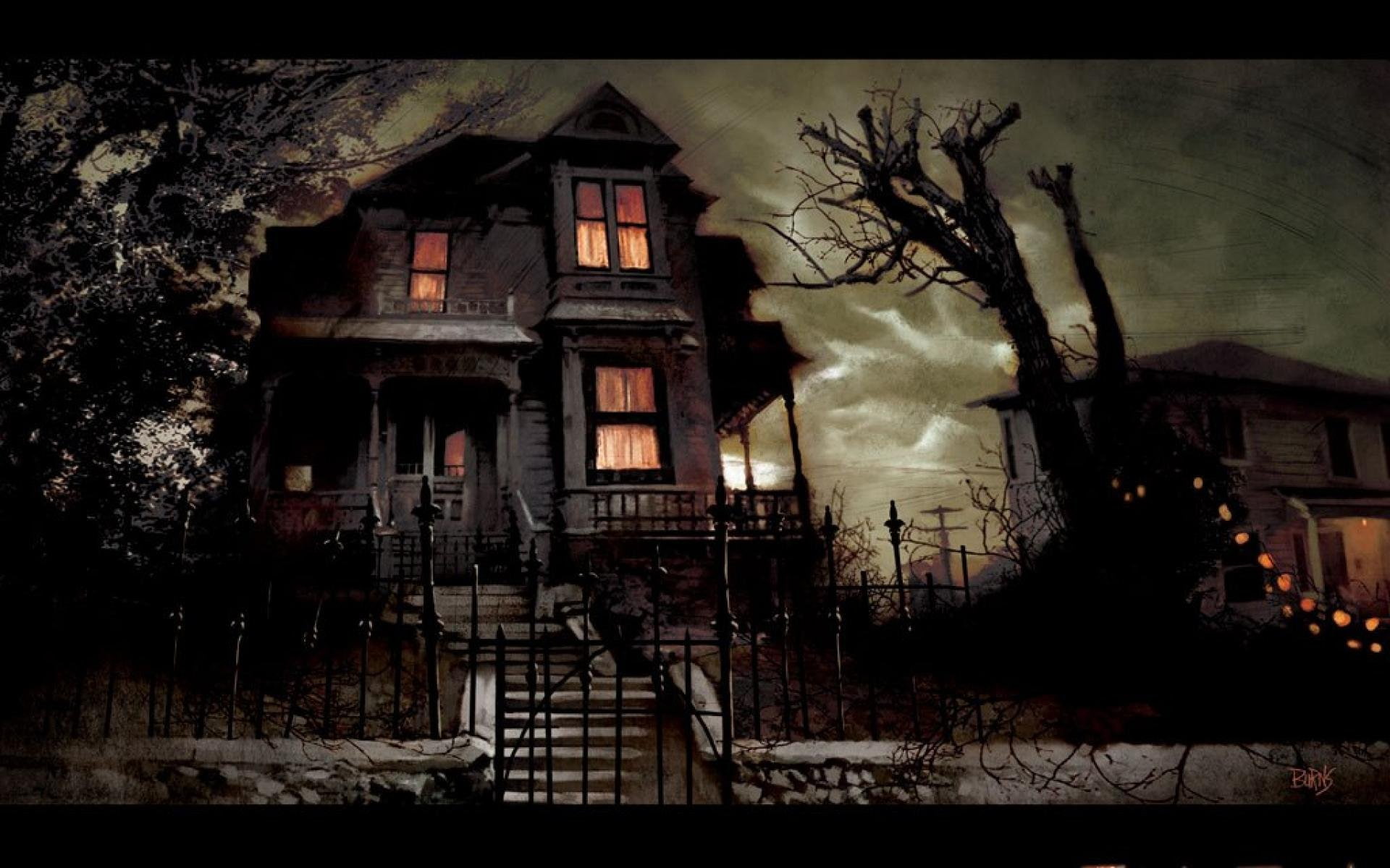 film, dark, treat, horror, trick, halloween, thriller, movie, 1080P, HD Wallpaper