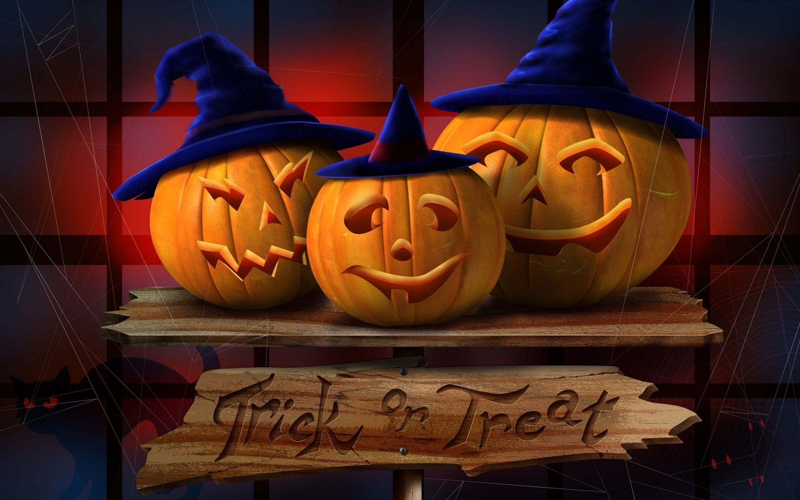 holidays, 2K, trick, treat, HD Wallpaper