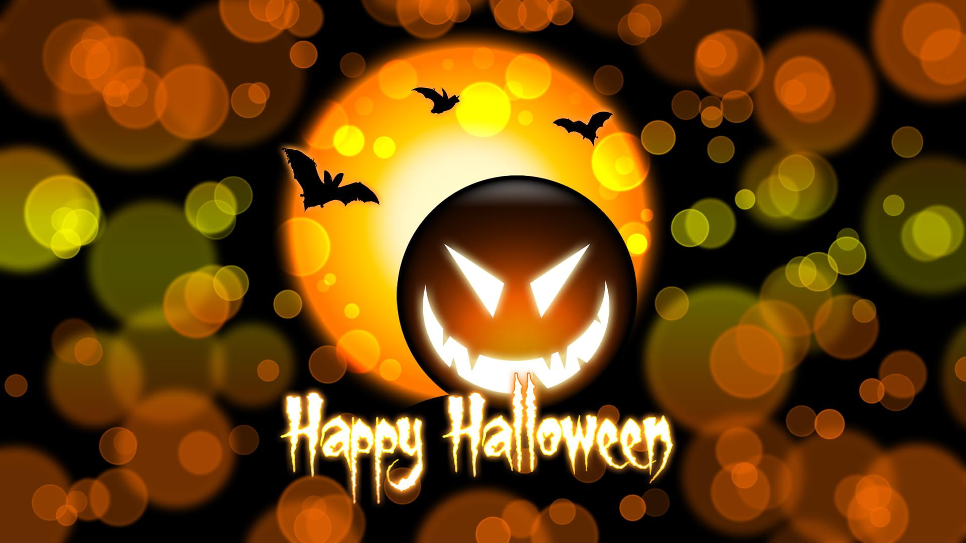 1080P, nature and landscapes, holiday, halloween, trick or treat, happy, HD Wallpaper